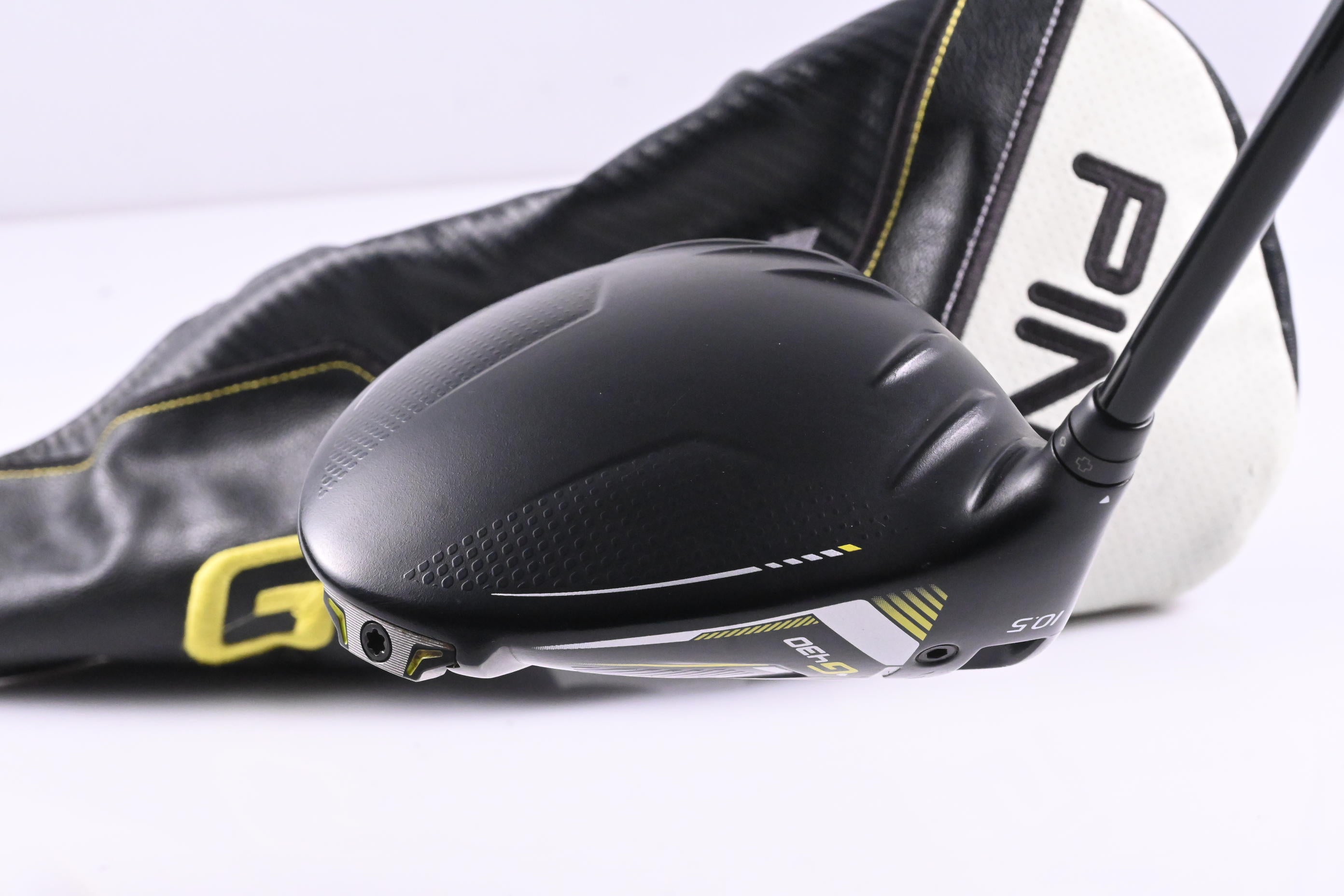 Left Hand Ping G430 Max Driver / 10.5 Degree / Stiff Flex HZRDUS Smoke Red RDX