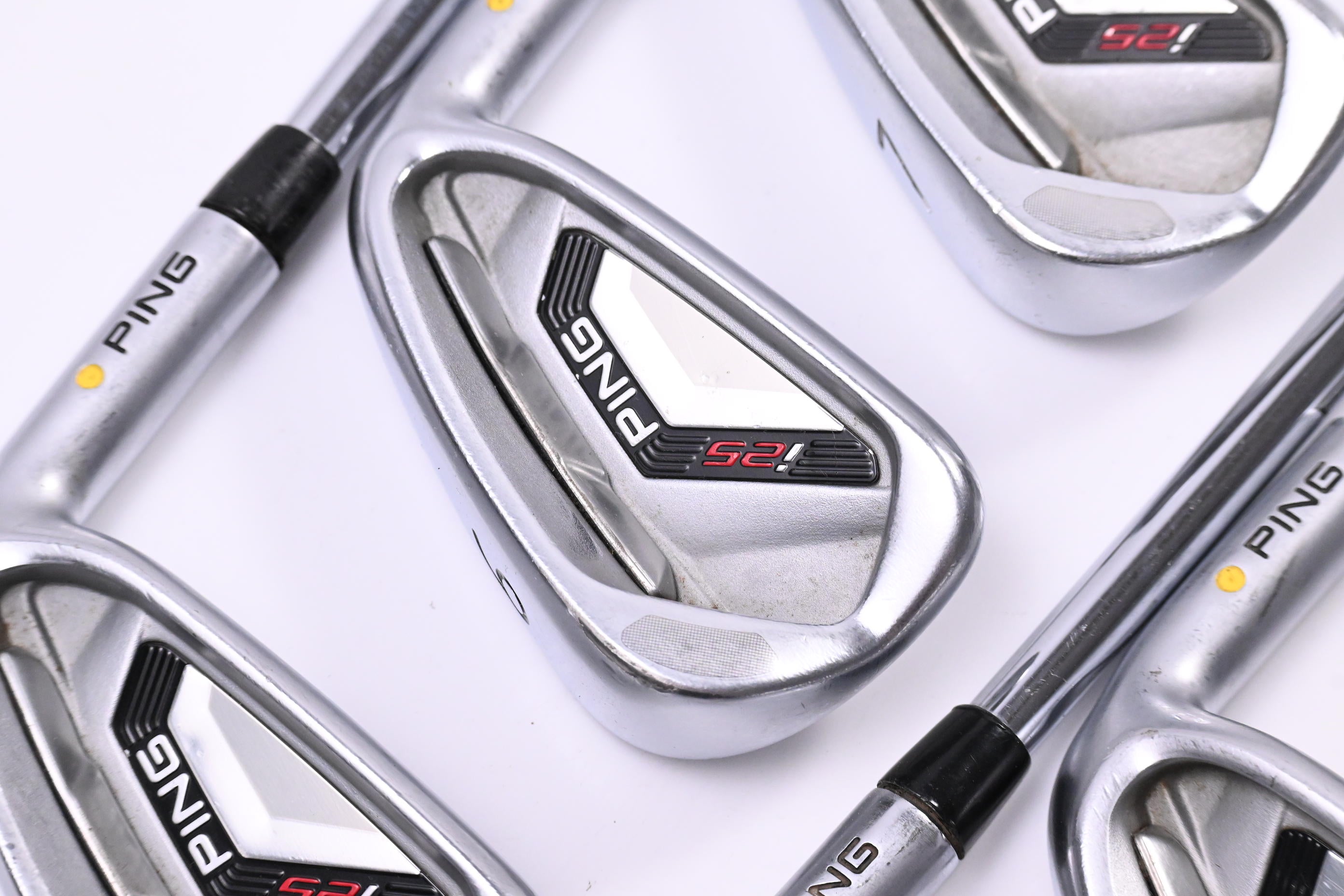 Ping i25 Irons / 5-PW / Yellow Dot / Stiff Flex Project X Precision Shafts