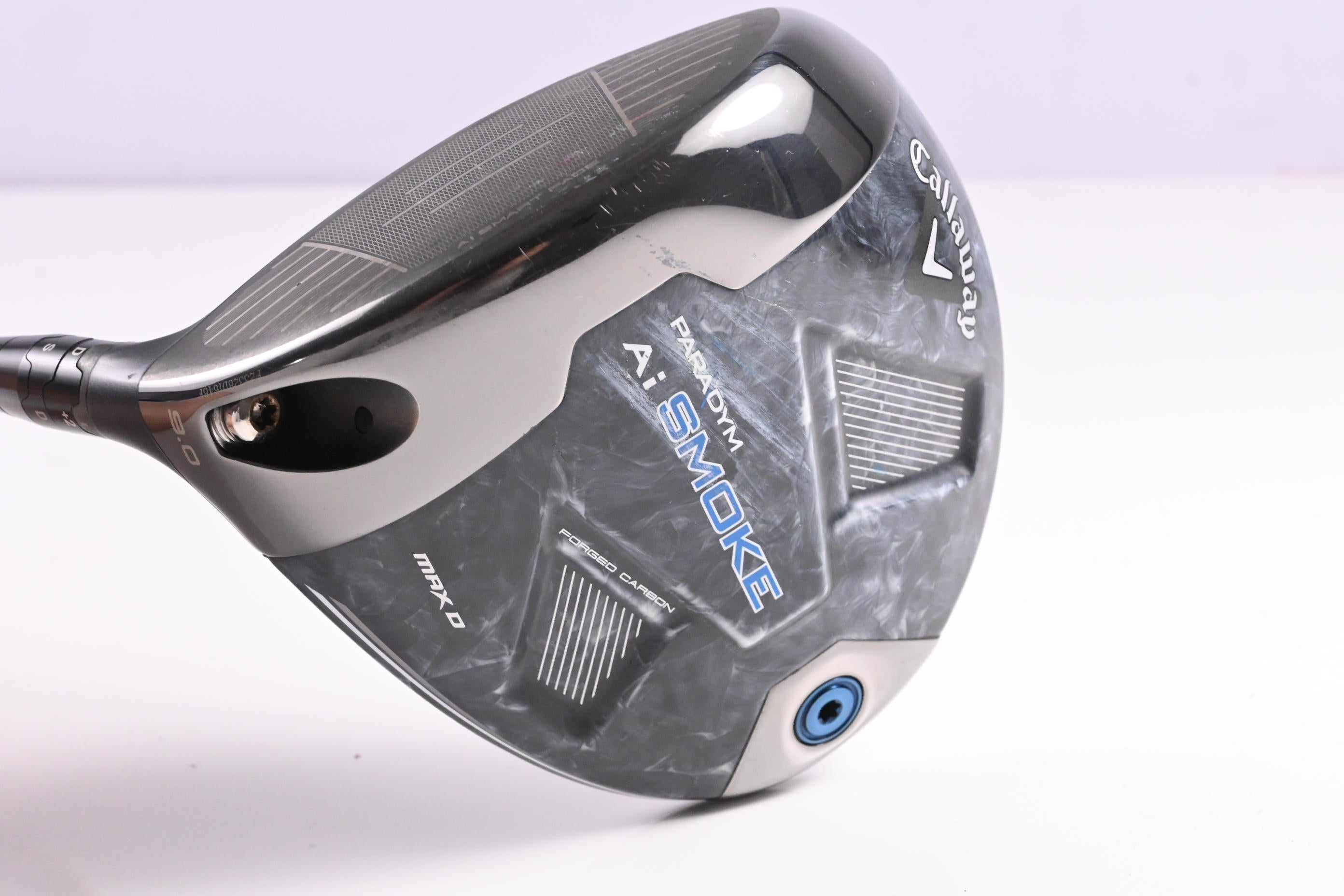 Left Hand Callaway Paradym Ai Smoke Max D Driver / 9 Degree / Regular Flex KBS