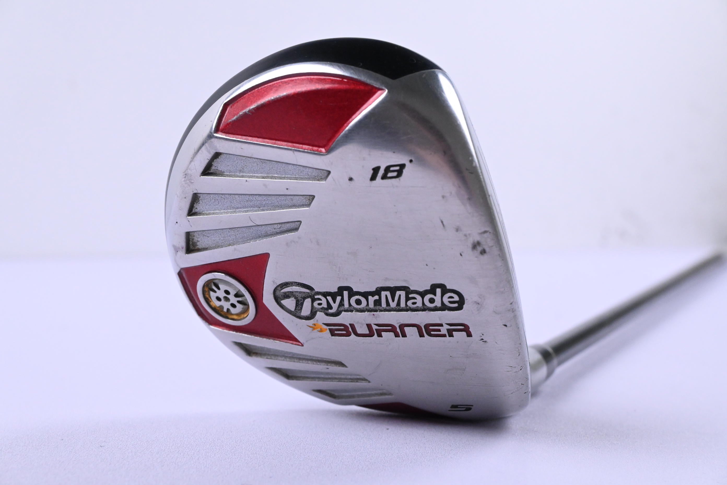Taylormade Burner 2007 #5 Wood / 18 Degree / Regular Flex REAX 50 Shaft