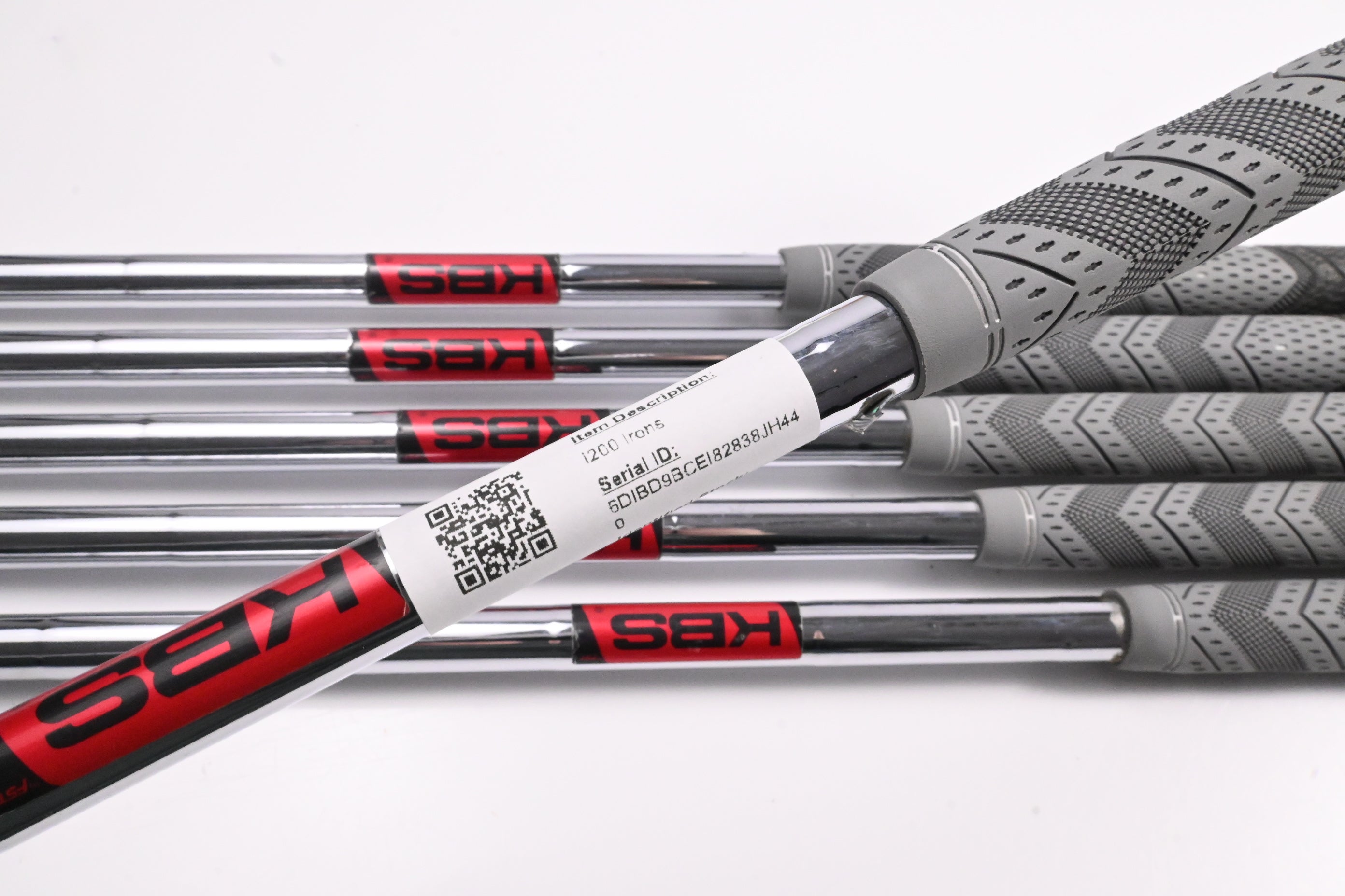 Ping i200 Irons / 5-PW / Red Dot / Regular Flex KBS Tour 110 Shafts