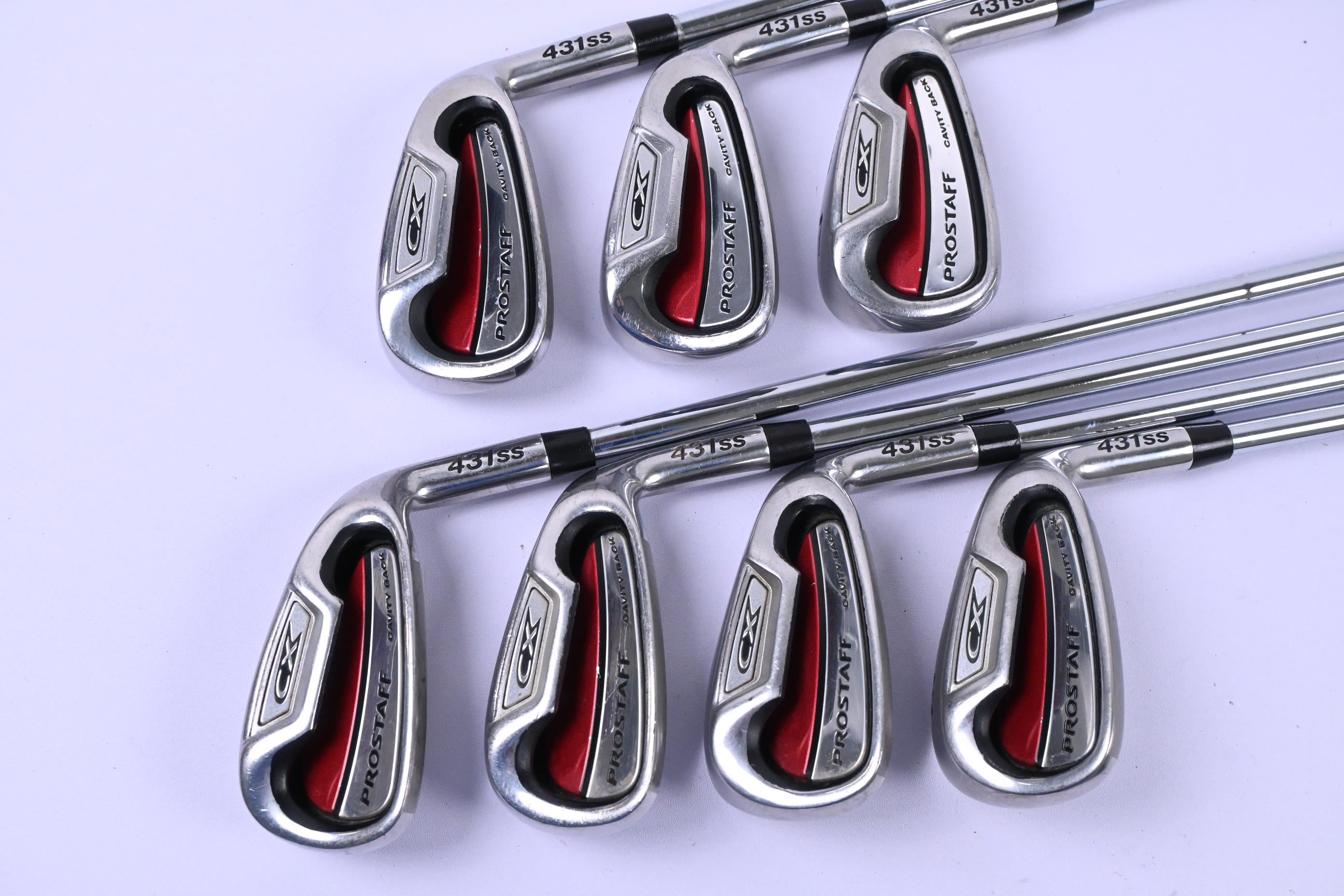 Wilson Prostaff CX Irons / 5-PW+SW / Regular Flex Wilson Shafts