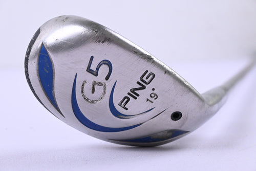 Ping G5 #3 Hybrid / 19 Degree / Senior Flex Ping TFC 100H Shaft