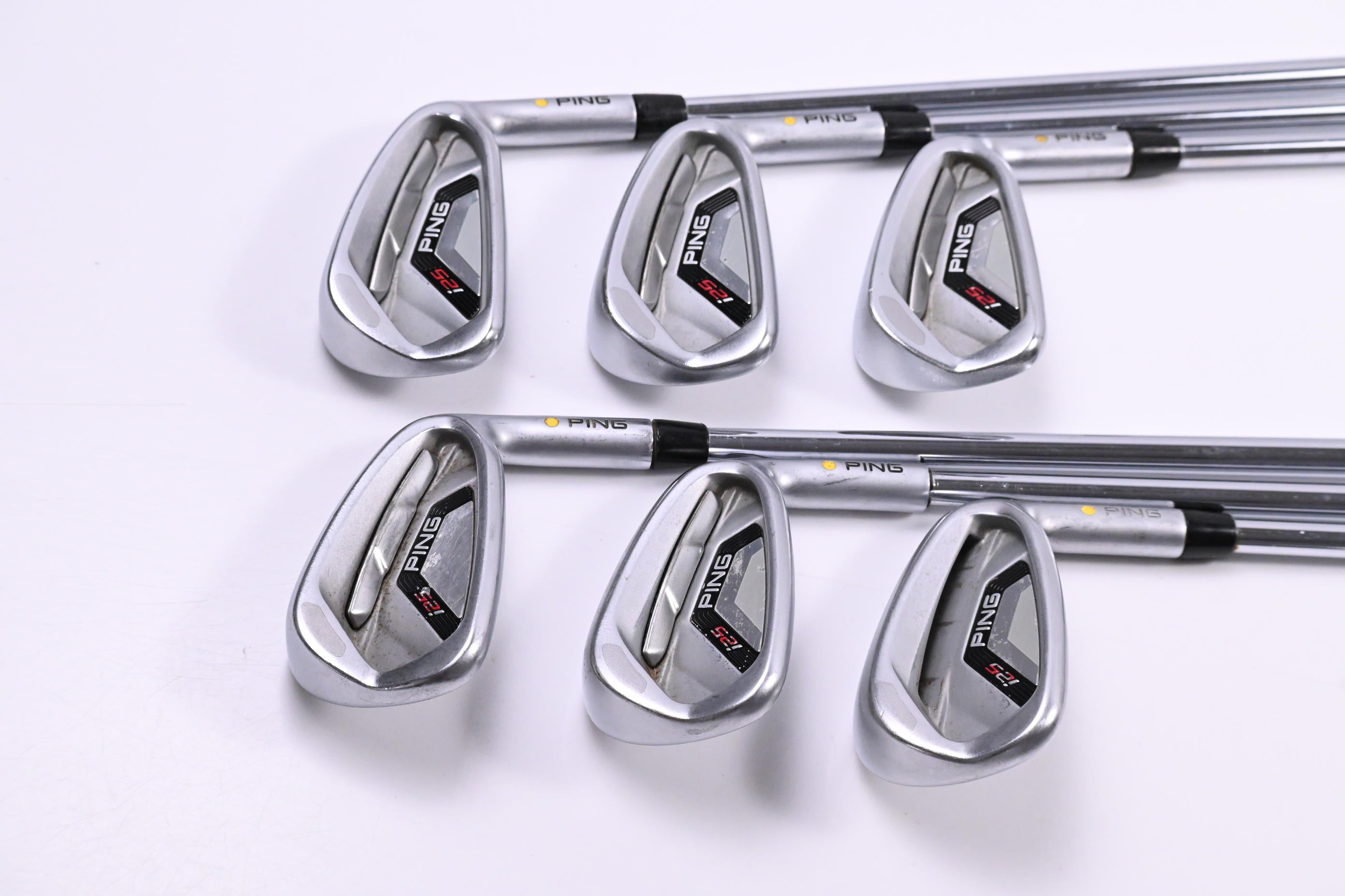 Ping i25 Irons / 5-PW / Yellow Dot / Stiff Flex Project X Precision Shafts