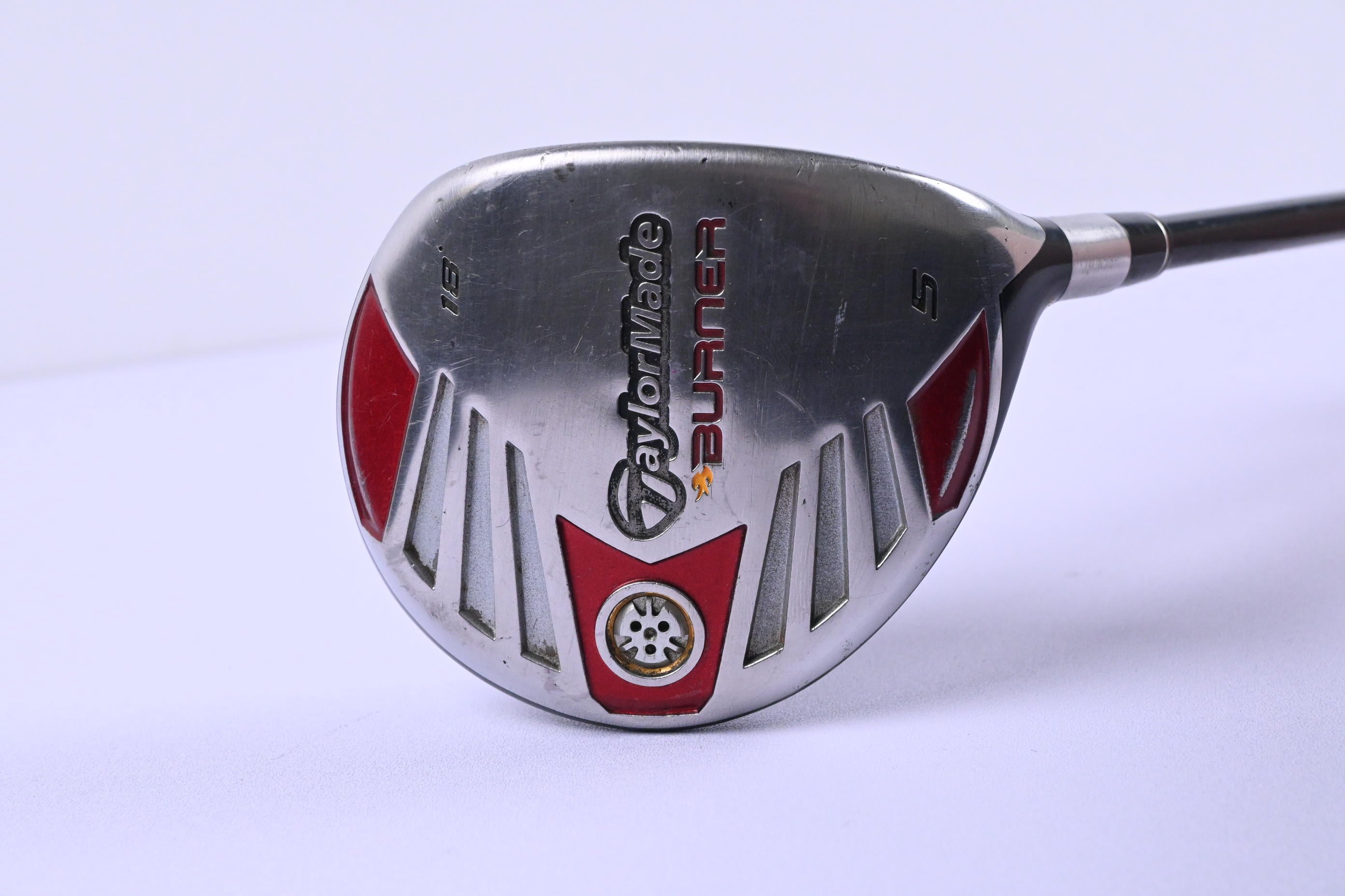Taylormade Burner 2007 #5 Wood / 18 Degree / Regular Flex REAX 50 Shaft