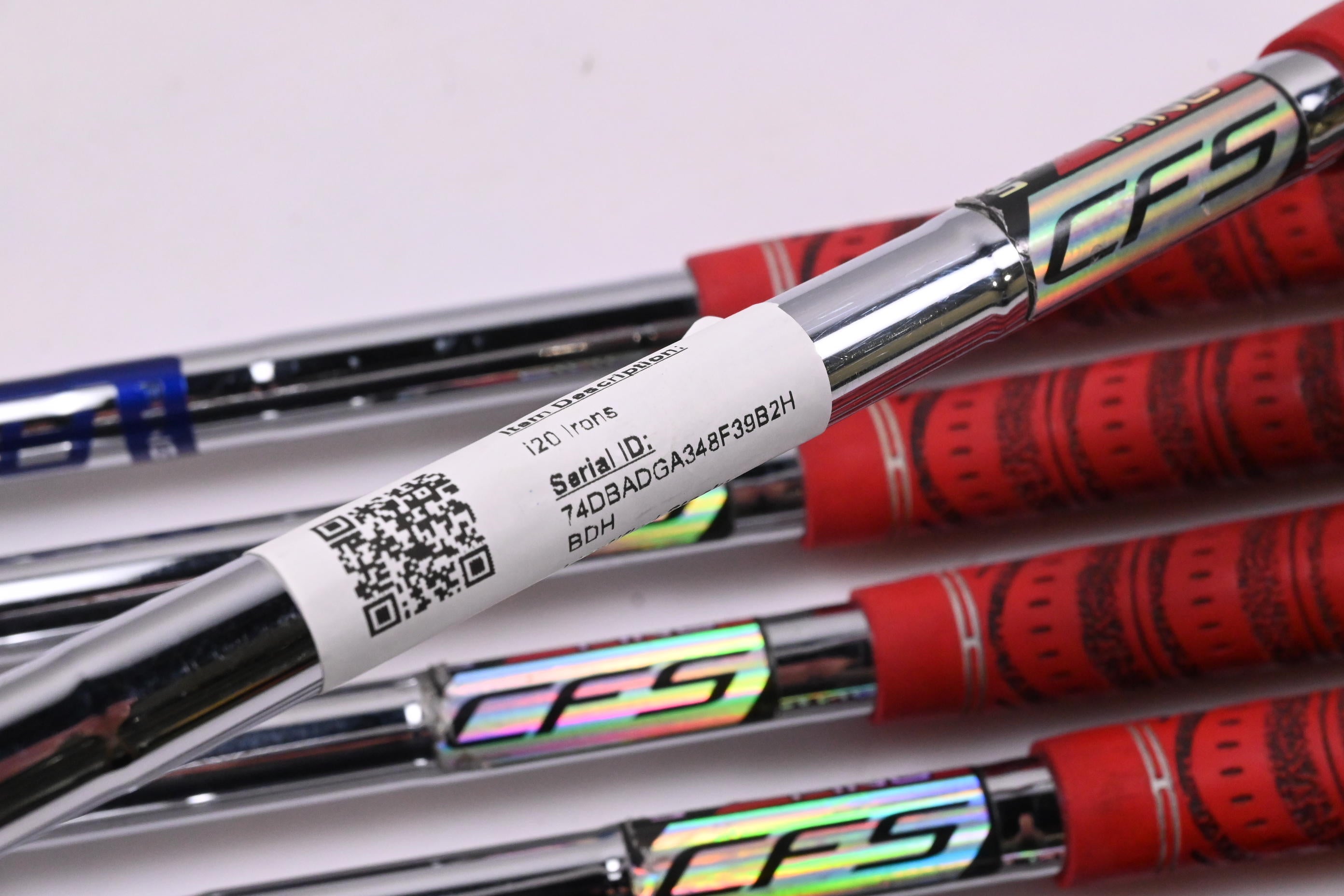 Ping i20 Irons / 4-PW / White Dot / Stiff Flex Ping CFS Shafts