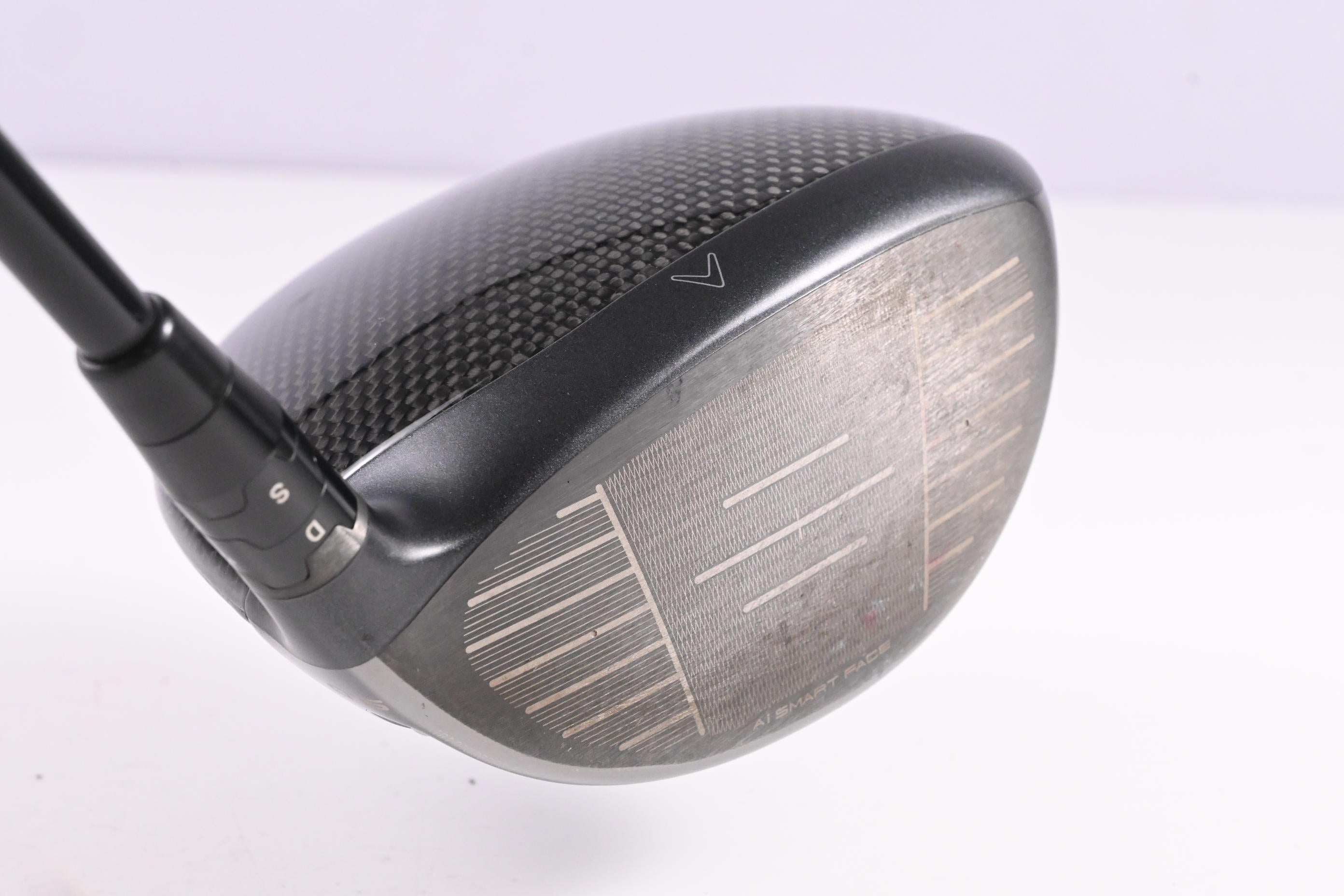 Left Hand Callaway Paradym Ai Smoke Max D Driver / 9 Degree / Regular Flex KBS