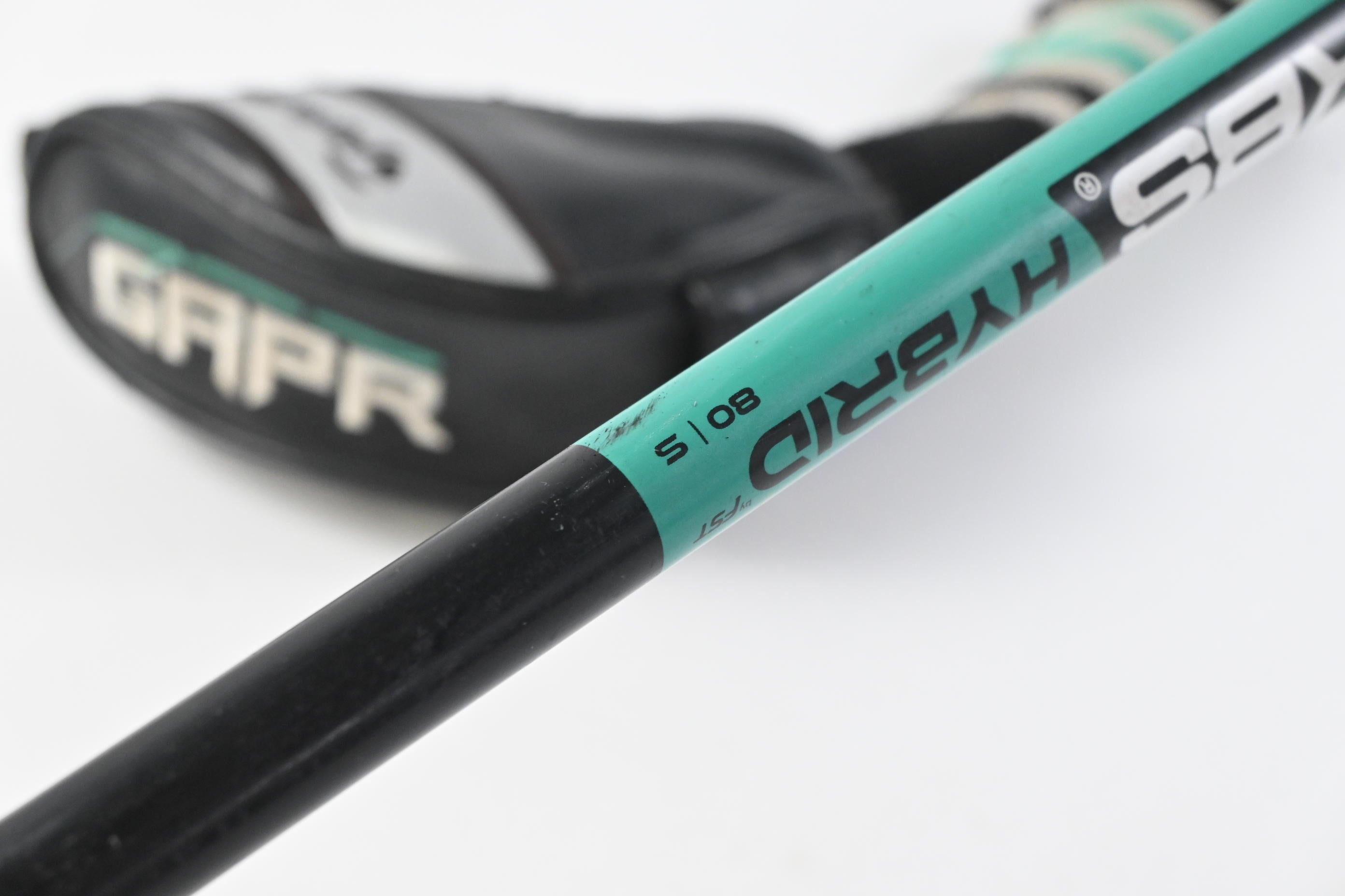Taylormade GAPR Hi #3 Hybrid / 19 Degree / Stiff Flex KBS 80 Shaft