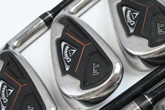 Callaway FT Irons / 4-PW / Stiff Flex Callaway 75 Shafts