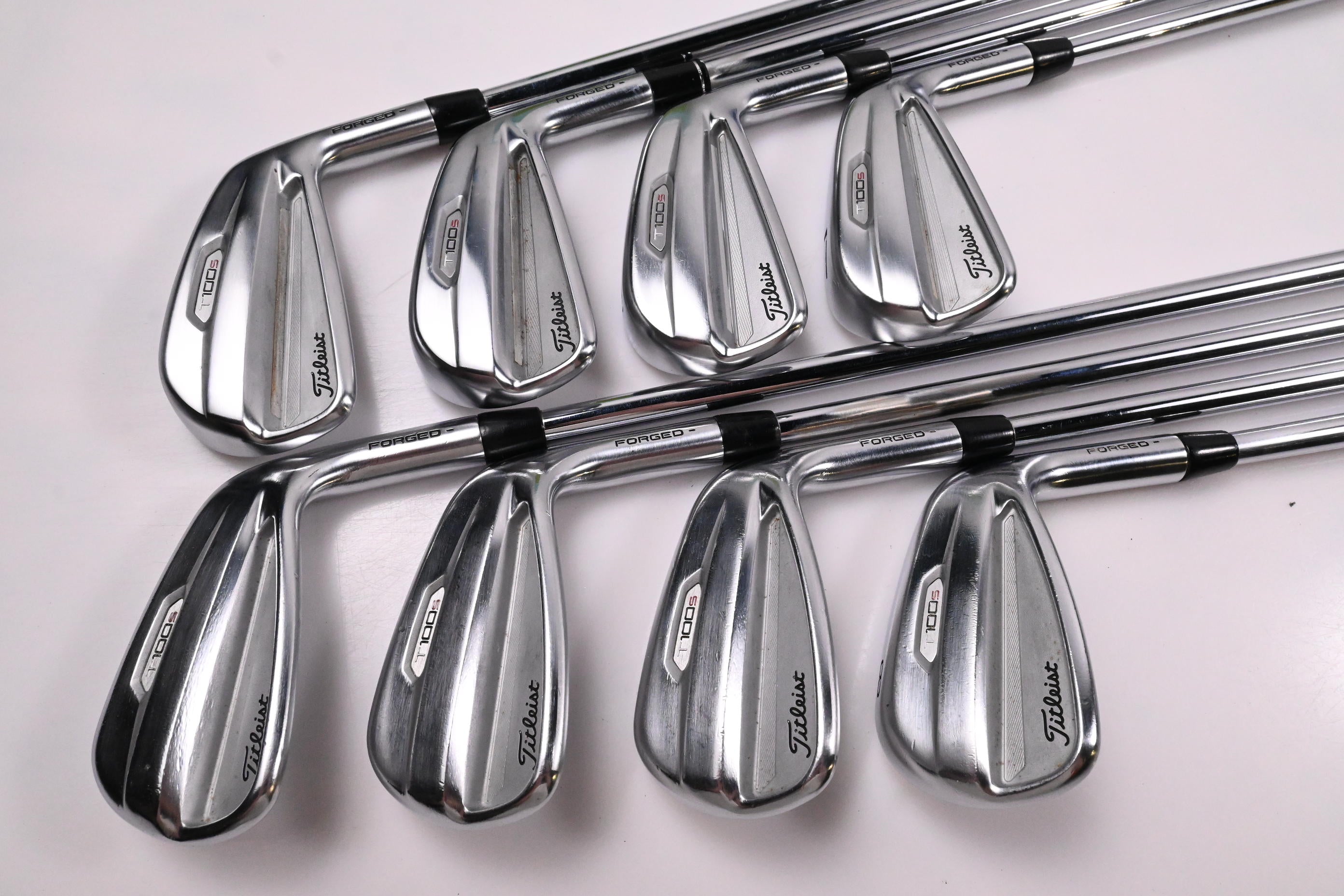 Titleist T100.S 2021 Irons / 4-PW+48° / Regular Plus Flex Project X LZ 115