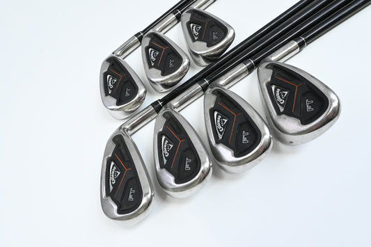 Callaway FT Irons / 4-PW / Stiff Flex Callaway 75 Shafts