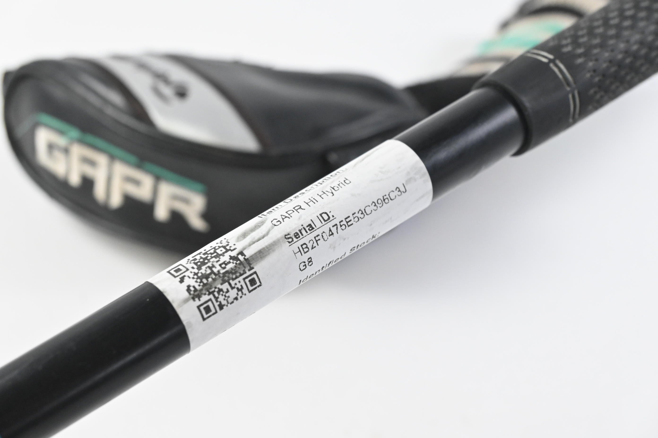 Taylormade GAPR Hi #3 Hybrid / 19 Degree / Stiff Flex KBS 80 Shaft