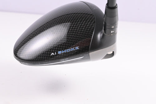 Left Hand Callaway Paradym Ai Smoke Max D Driver / 9 Degree / Regular Flex KBS