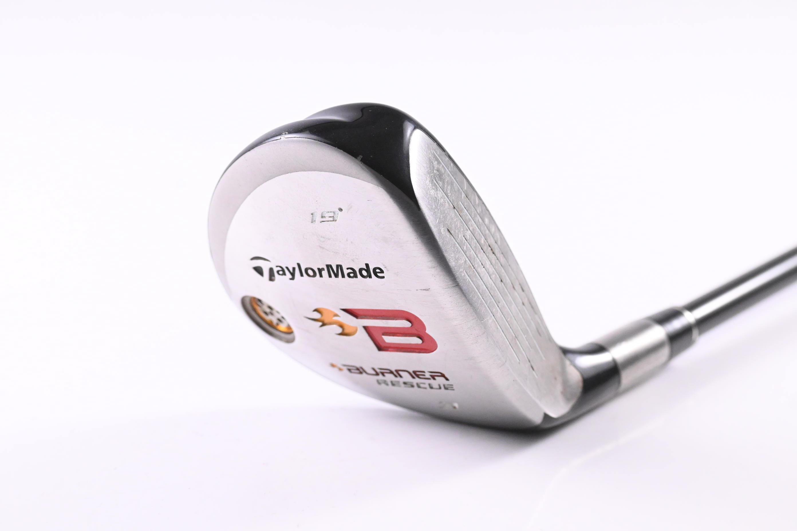Taylormade Burner 2008 #3 Hybrid / 19 Degree / Regular Flex Reax 60 Shaft