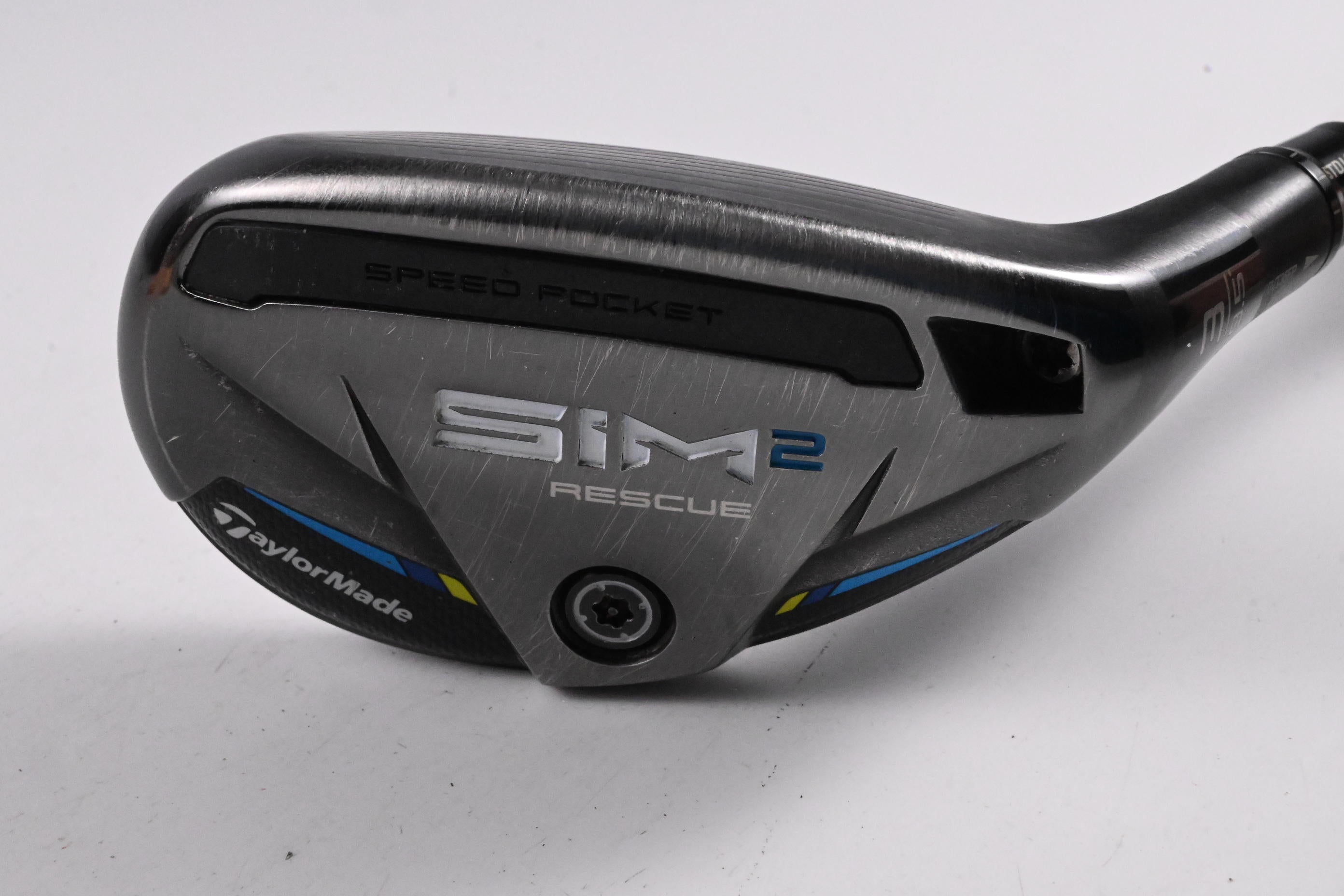 Taylormade SIM2 #3 Hybrid / 19.5 Degree / Stiff Flex Tensei AV Raw Blue 80 Shaft