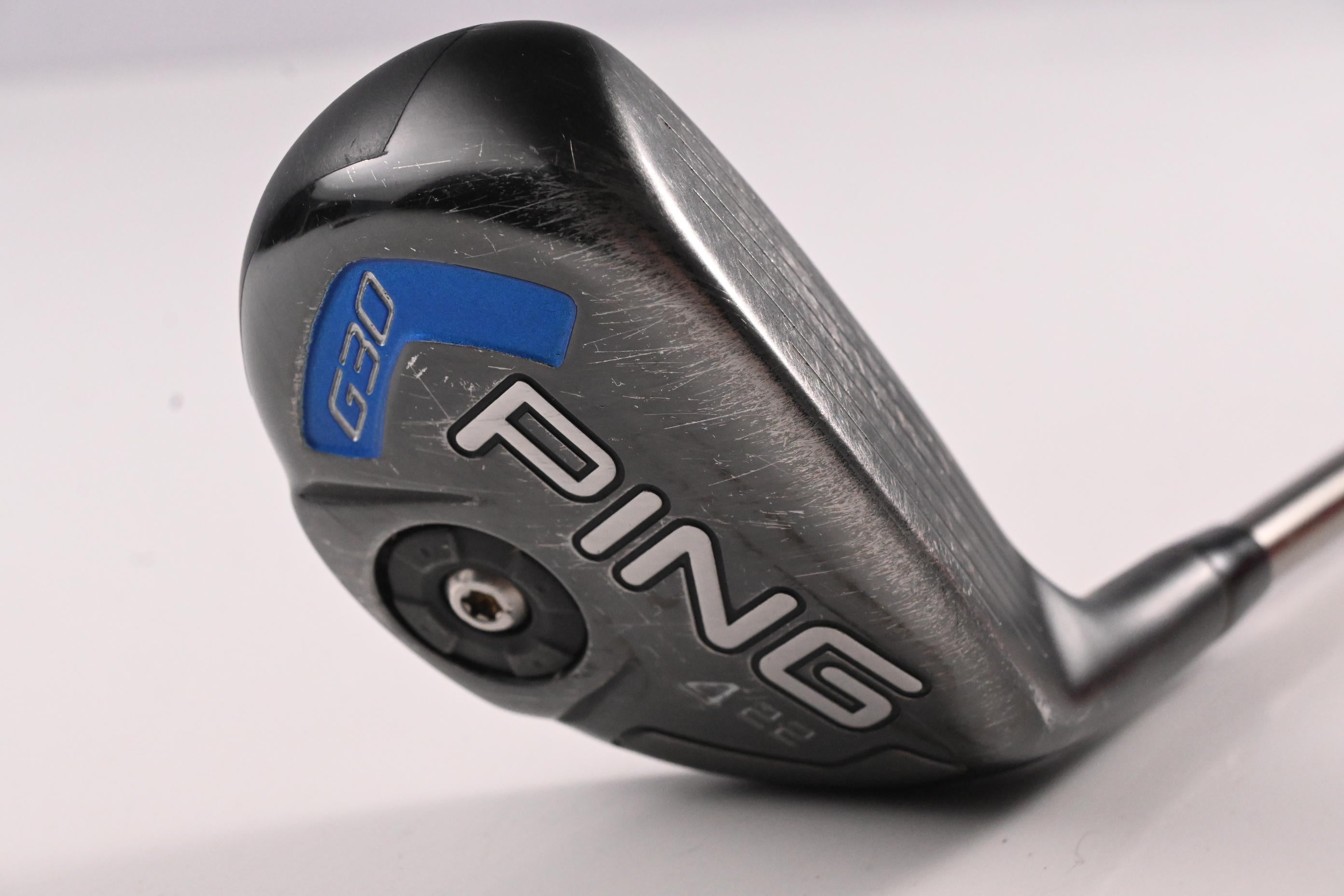 Ping G30 #4 Hybrid / 22 Degree / Stiff Flex Ping Tour 90 Shaft