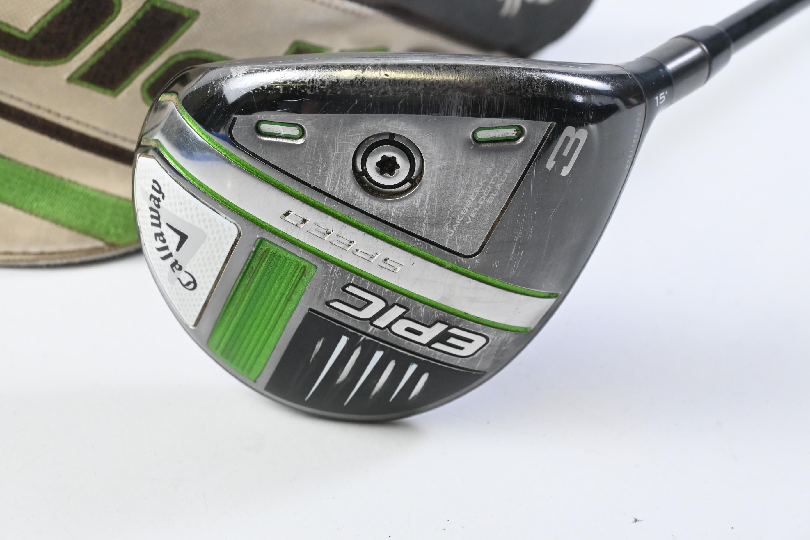 Callaway Epic Speed #3 Wood / 15 Degree / Stiff Flex MMT Black 70 Shaft