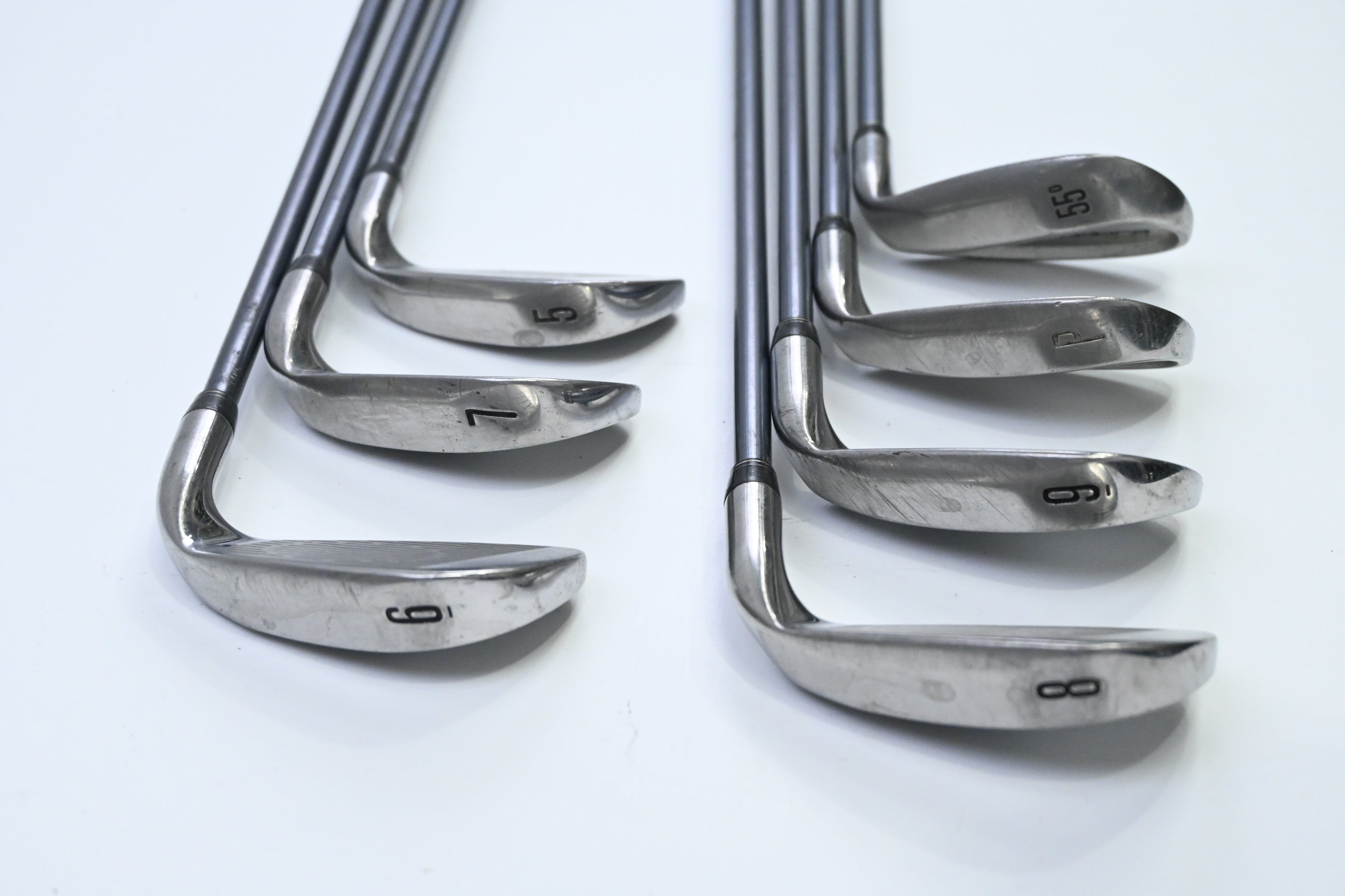 Left Hand Ladies Cobra SS Irons / 5-PW+55° / Ladies Flex Aldila HM Tour 55