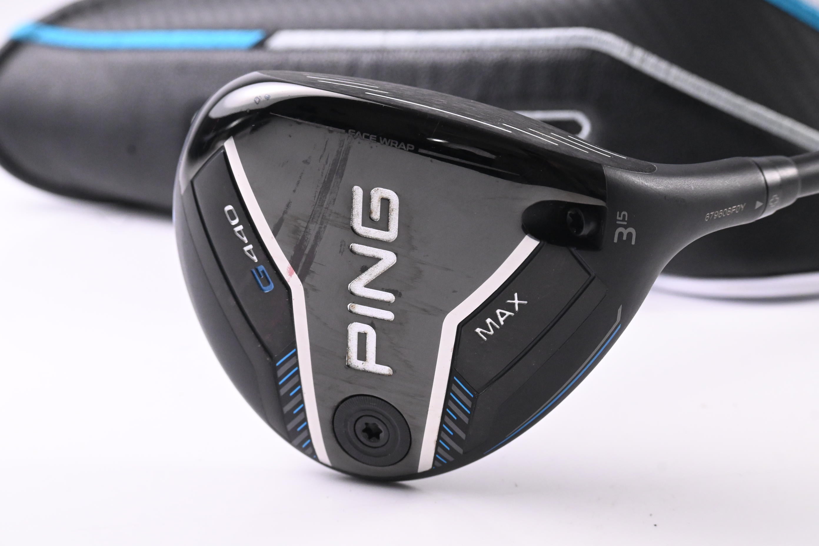 Ping G440 Max #3 Wood / 15 Degree / Stiff Flex Ping Alta CB Blue 65 Shaft
