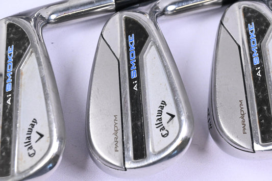Callaway Paradym Ai Smoke Irons / 6-PW+GW / Regular Flex Cypher 2.0 60 Shafts