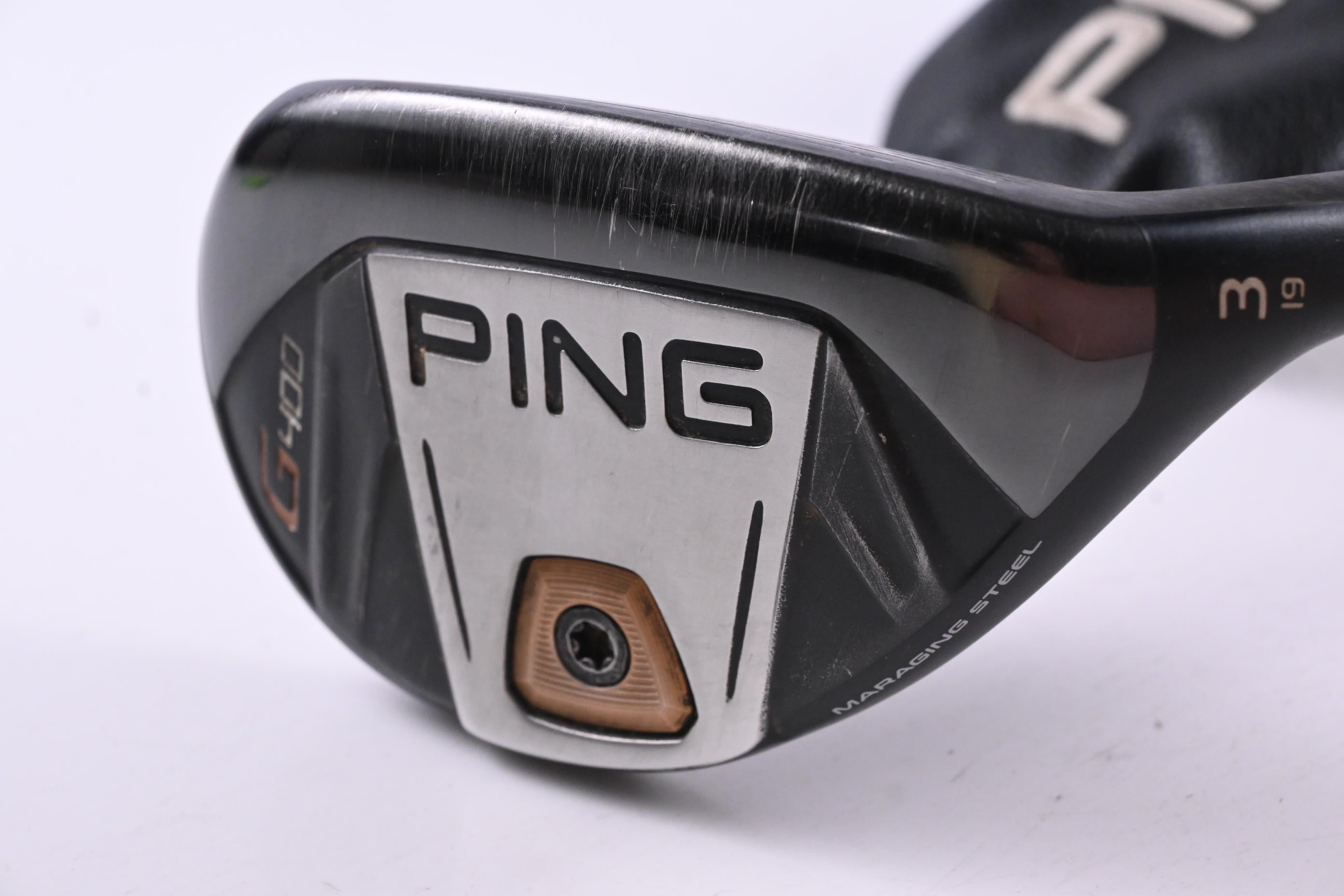 Ping G400 #2 Hybrid / 17 Degree / Regular Flex Ping Alta CB 70 Shaft