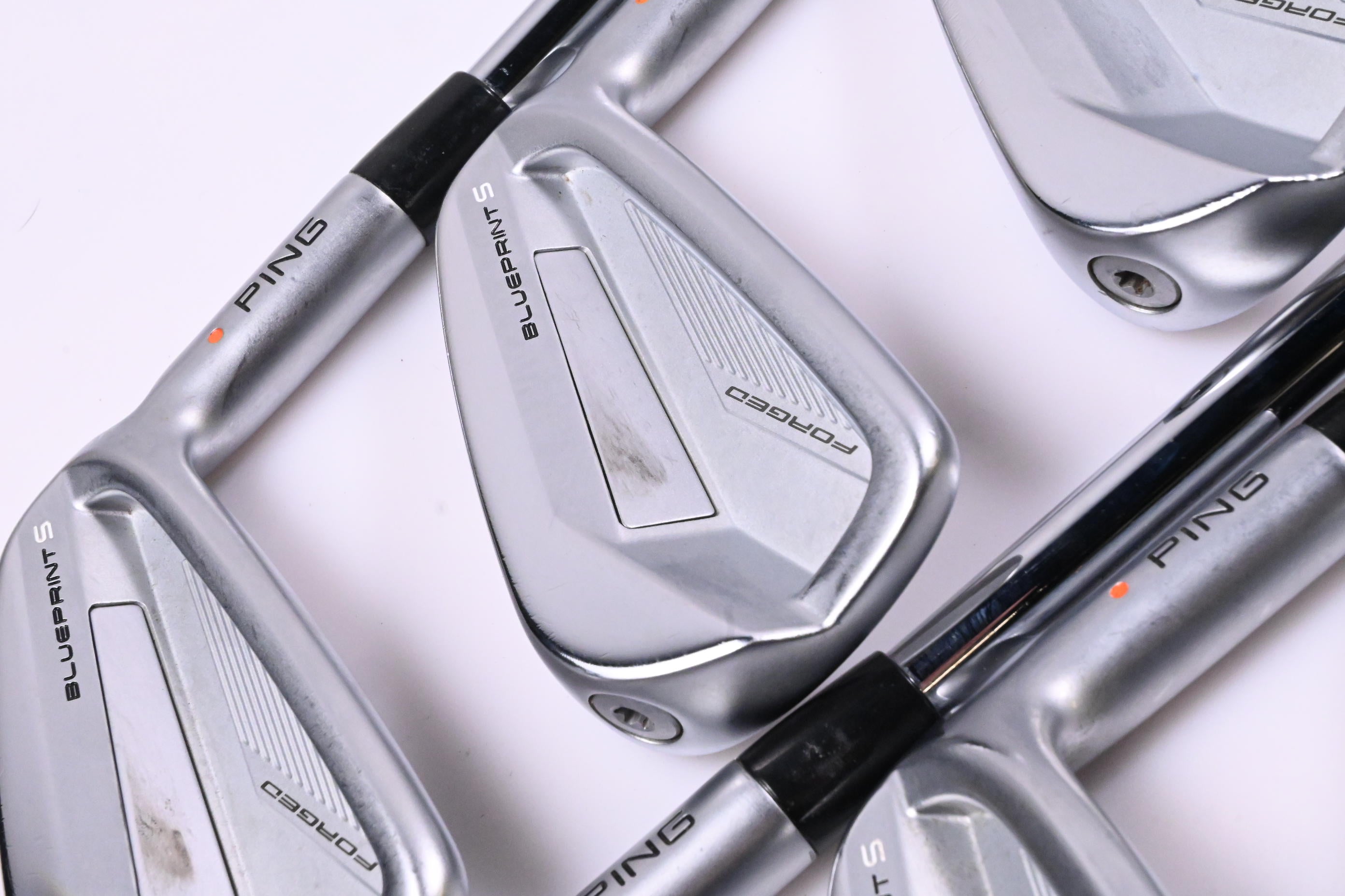 Ping Blueprint S Irons / 4-9i / Orange Dot / X-Flex Dynamic Gold X100 Shafts