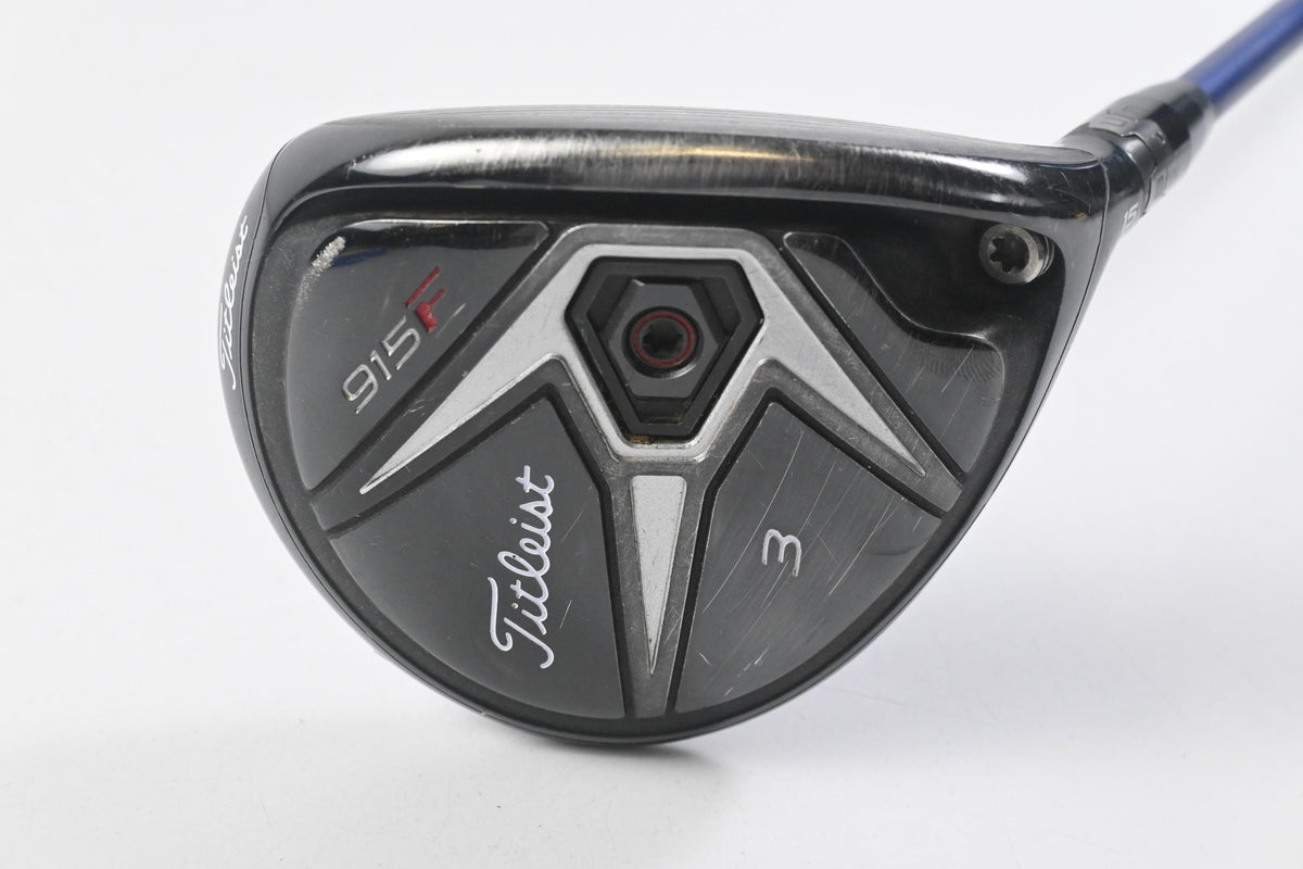 Titleist 915 F #3 Wood / 15 Degree / Stiff Flex Diamana S+72 Shaft