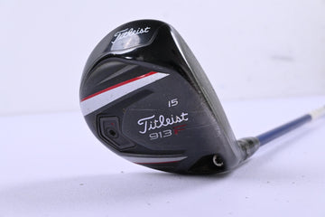 Titleist 913 F #3 Wood / 15 Degree / Regular Flex Diamana S+ 72 Shaft