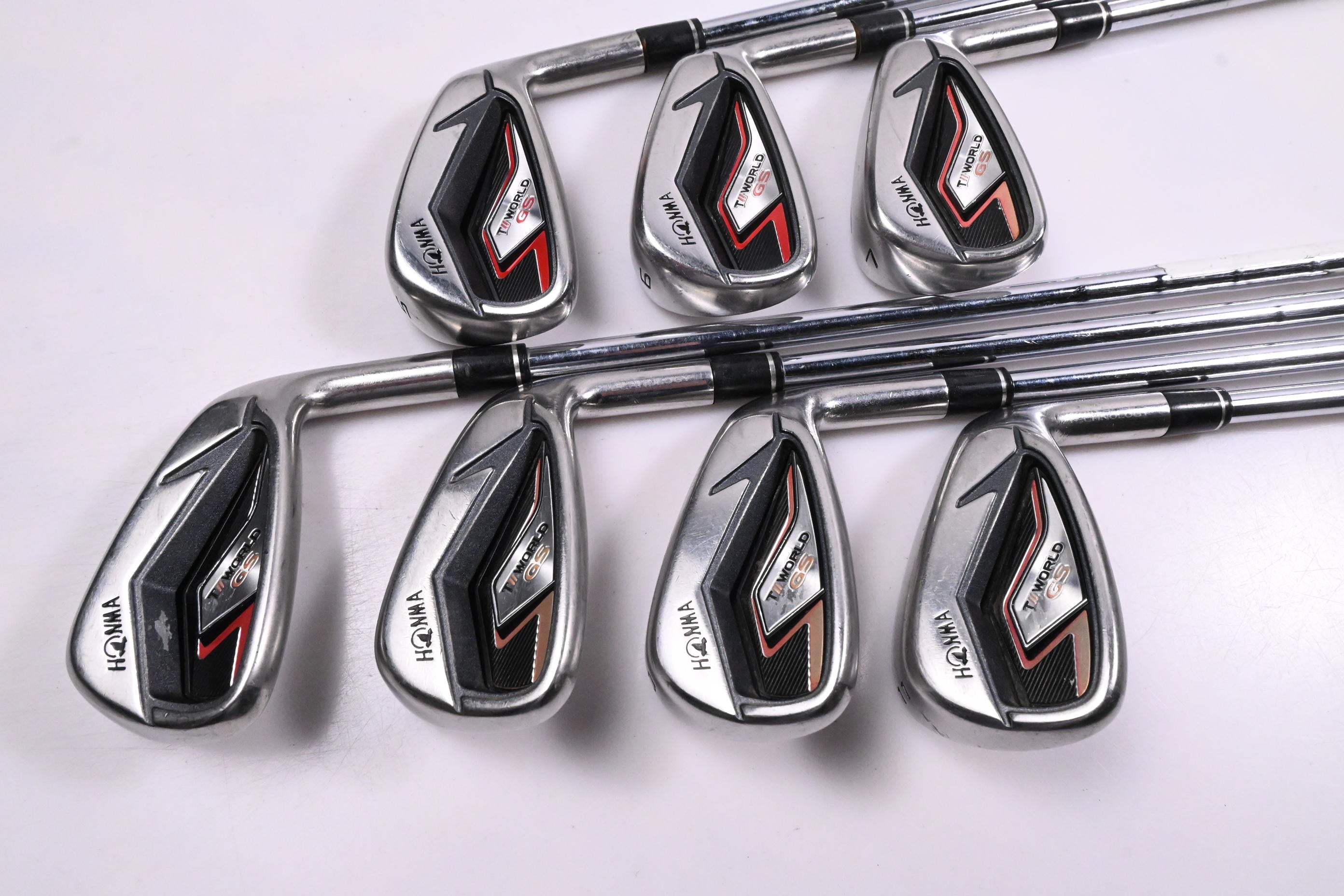 Honma TW GS Irons / 5-PW+GW / Stiff Flex N.S.Pro 950GH Neo Shafts