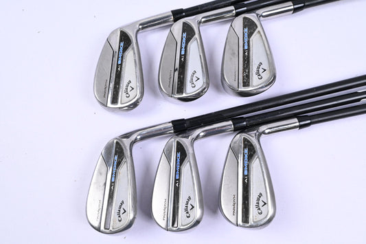 Callaway Paradym Ai Smoke Irons / 6-PW+GW / Regular Flex Cypher 2.0 60 Shafts