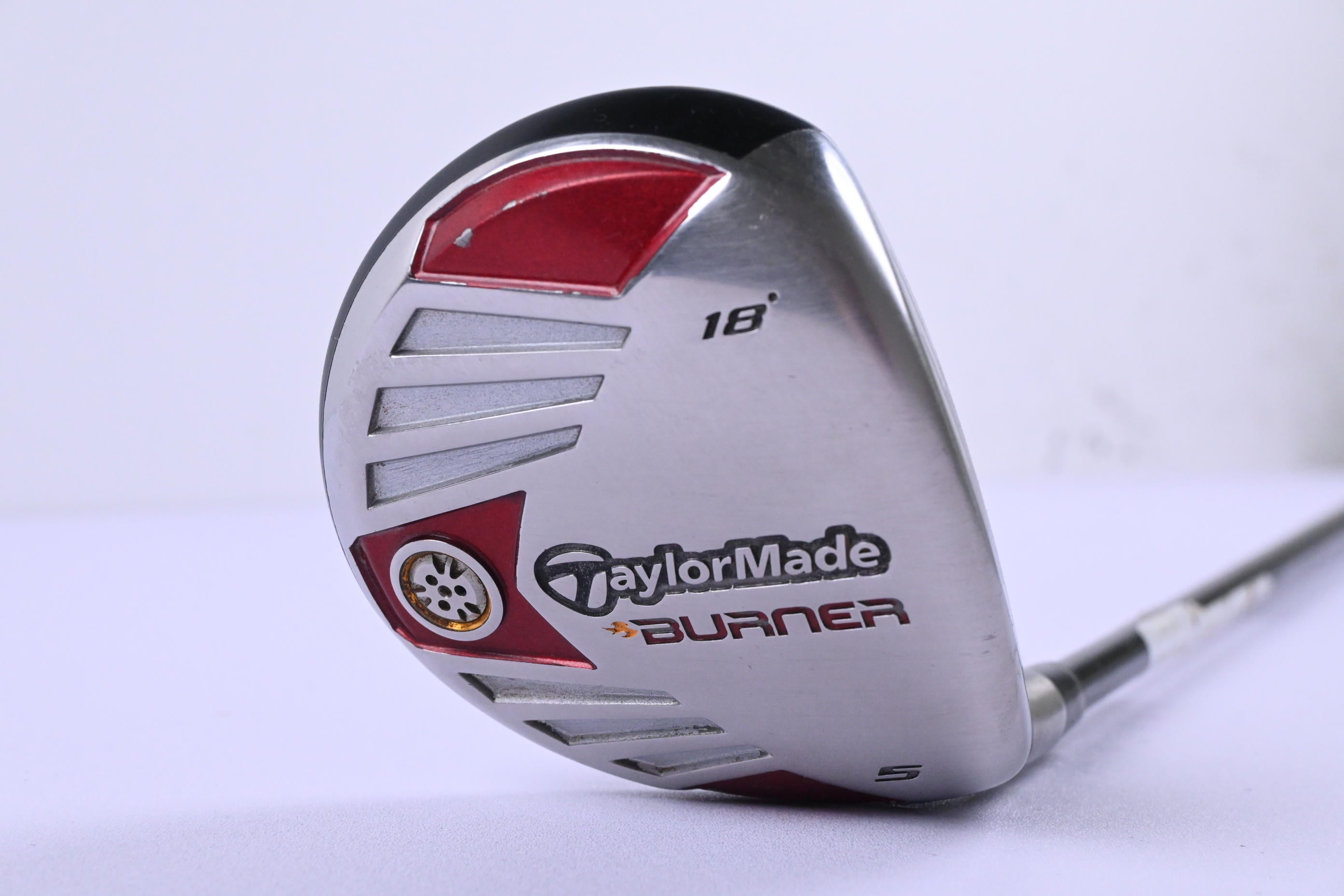 Taylormade Burner 2007 #5 Wood / 18 Degree / Regular Flex REAX 50 Shaft