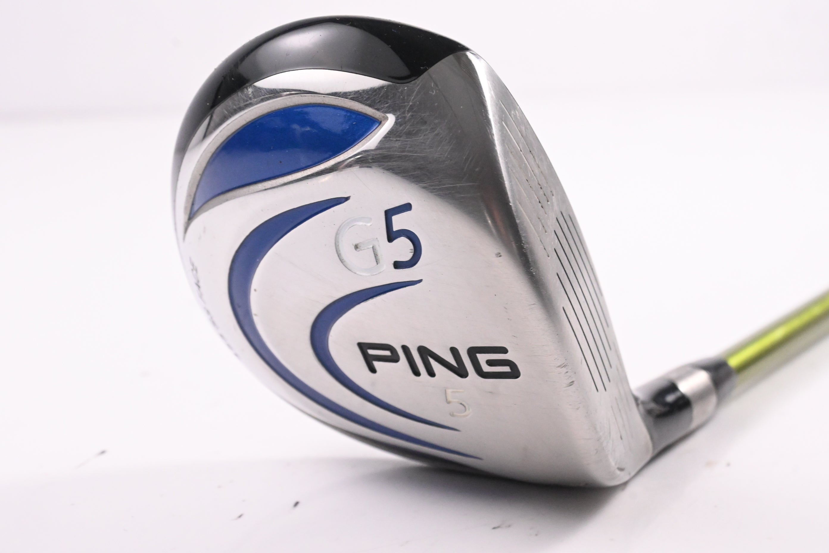 Ping G5 #5 Wood / 18 Degree / Regular Flex Aldila NV Green 75 Shaft