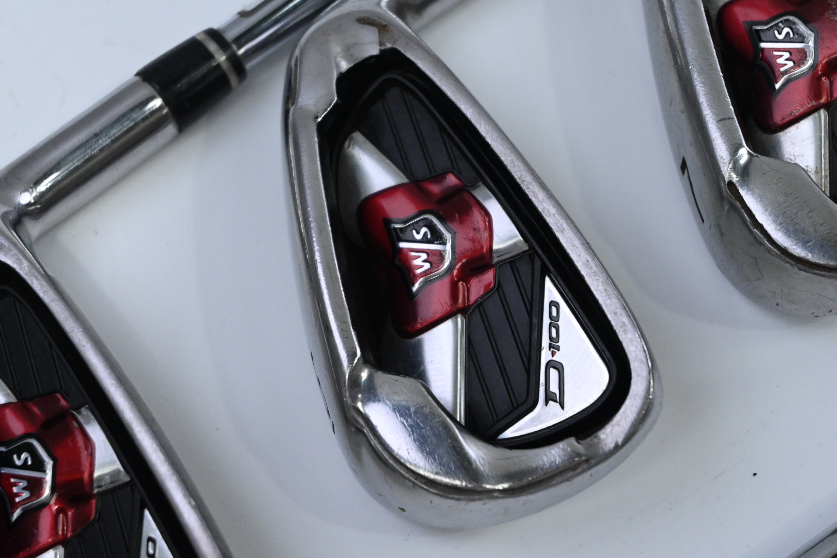 Wilson D100 Irons / 5-PW+SW / Uniflex True Temper Wilson Staff Shafts