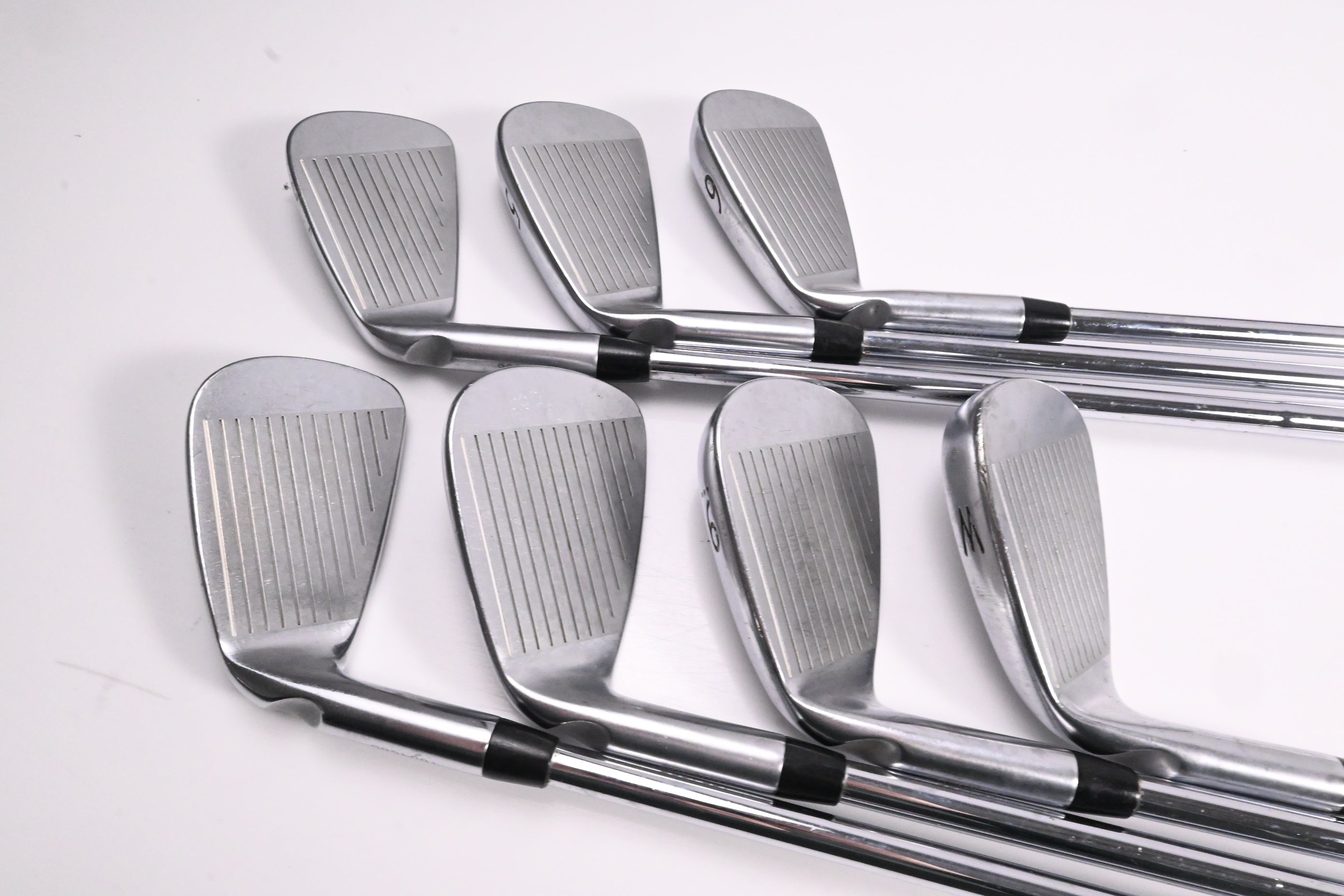 Ping S55 Irons / 4-PW / Red Dot / Stiff Flex Ping CFS Shafts