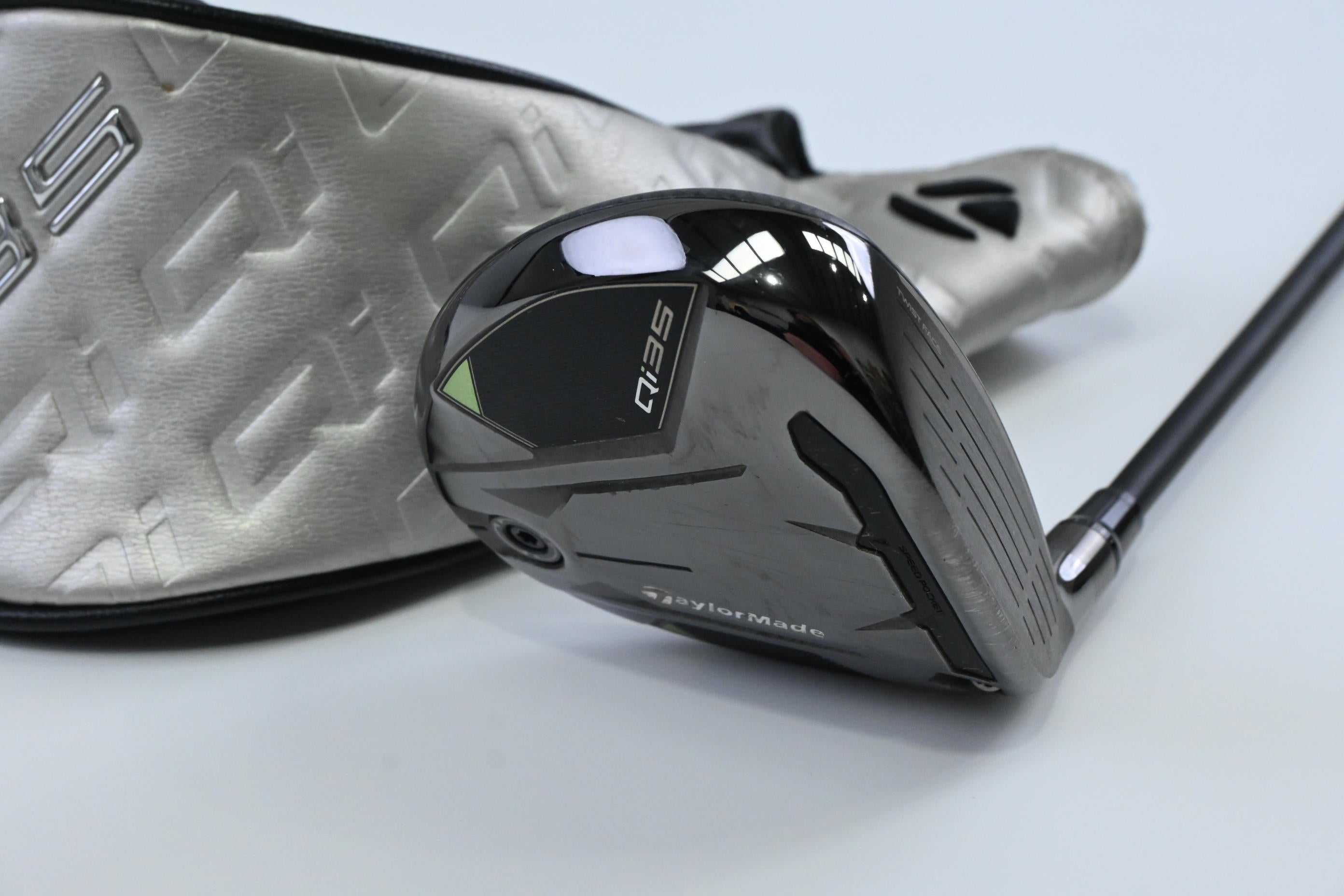 Taylormade Qi35 Max #3 Wood / 15.5 Degree / Stiff Flex Kai'li Dark Waves Blue 75