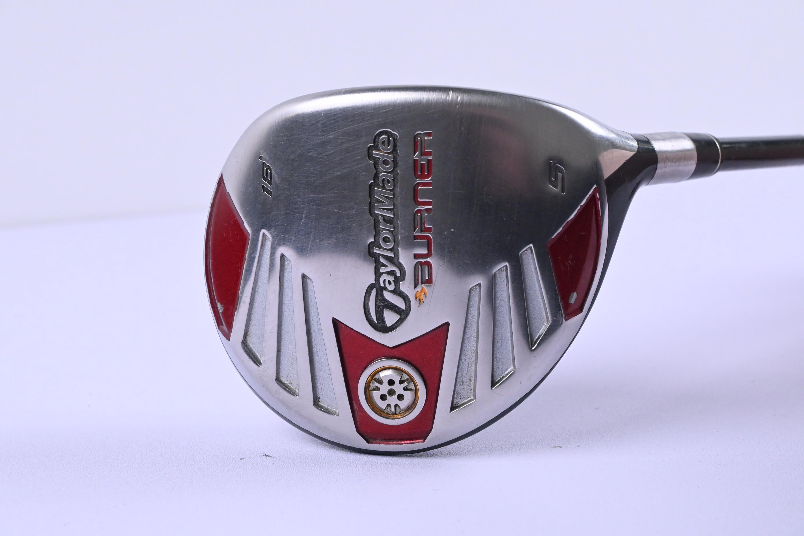 Taylormade Burner 2007 #5 Wood / 18 Degree / Regular Flex REAX 50 Shaft