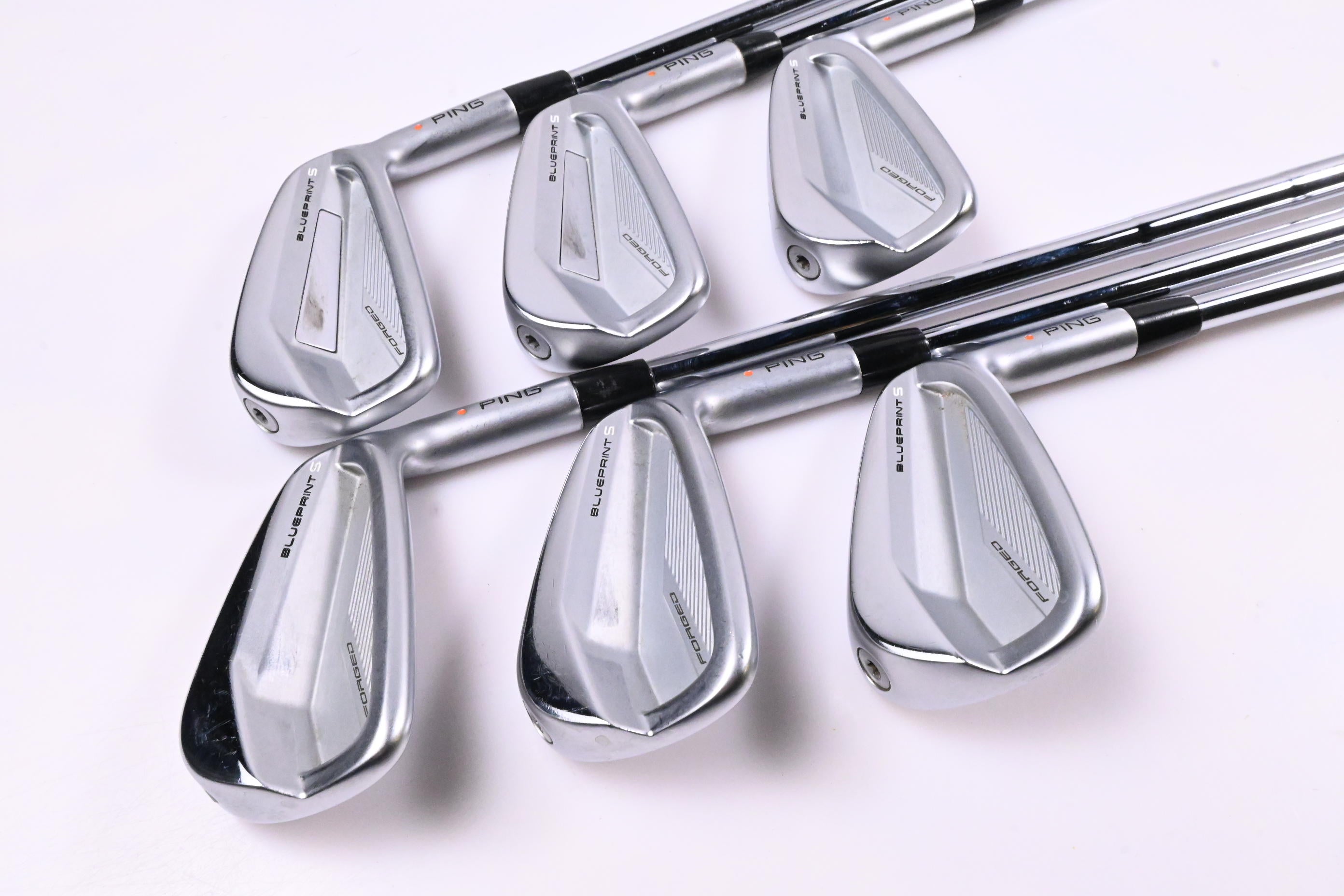 Ping Blueprint S Irons / 4-9i / Orange Dot / X-Flex Dynamic Gold X100 Shafts