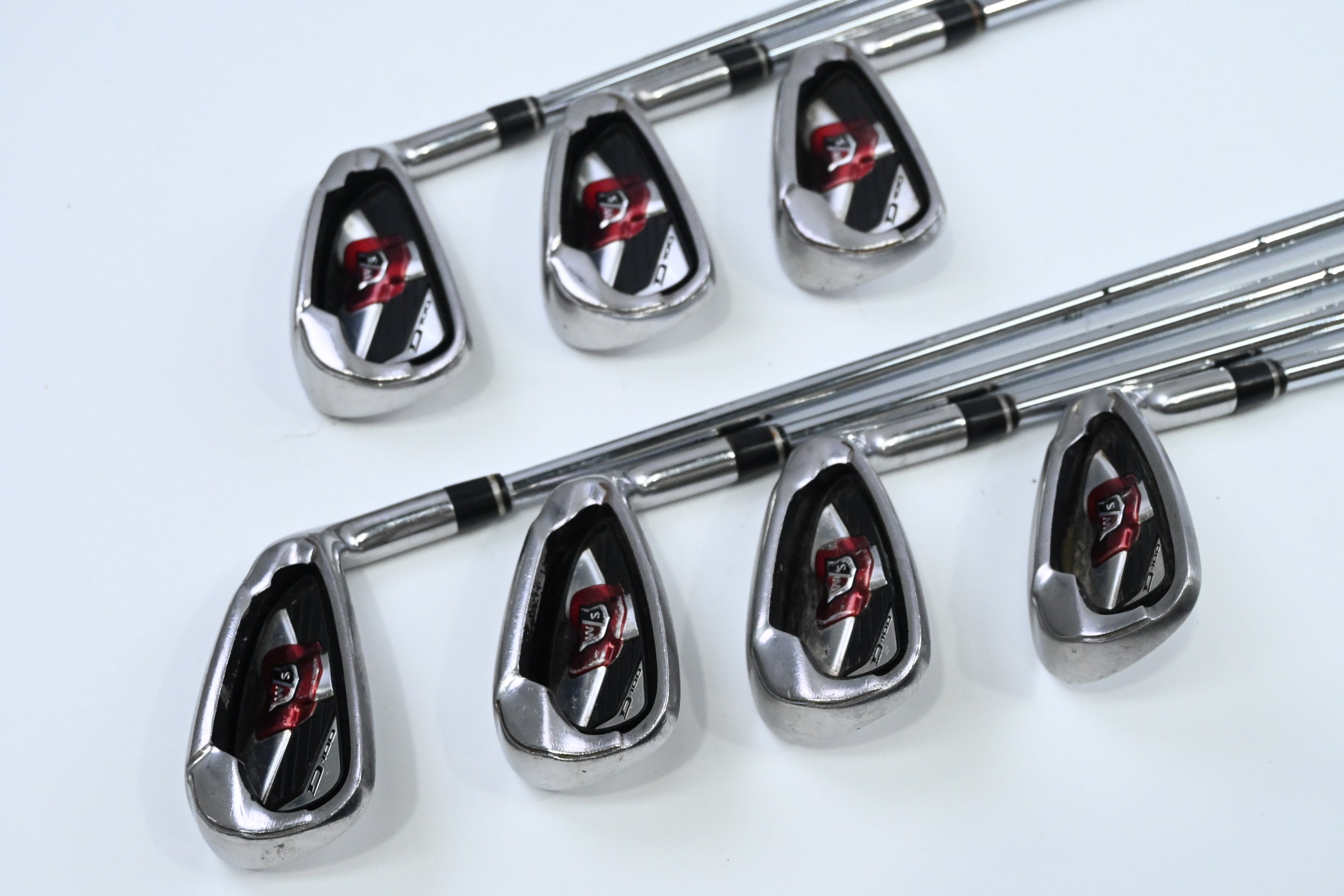 Wilson D100 Irons / 5-PW+SW / Uniflex True Temper Wilson Staff Shafts