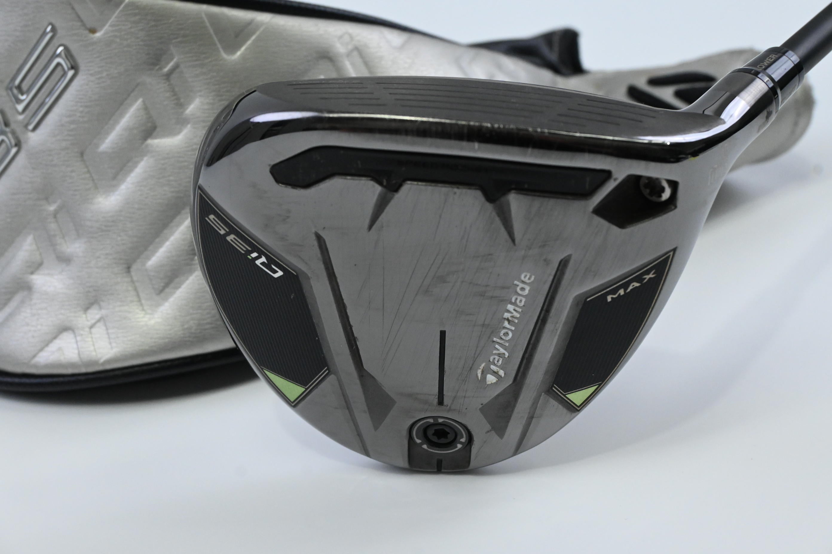 Taylormade Qi35 Max #3 Wood / 15.5 Degree / Stiff Flex Kai'li Dark Waves Blue 75