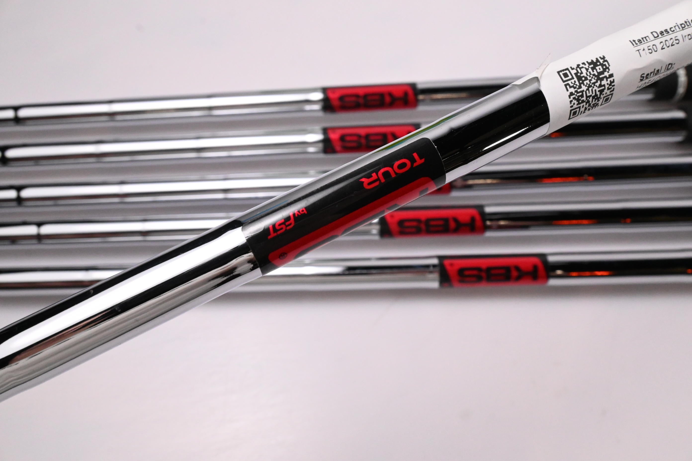 Titleist T150 2025 Irons / 5-PW / Stiff Flex KBS Tour Shafts