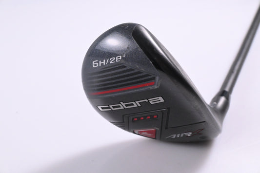 Cobra Air-X #6 Hybrid / 28 Degree / Senior Flex Cobra Ultralite 45 Shaft