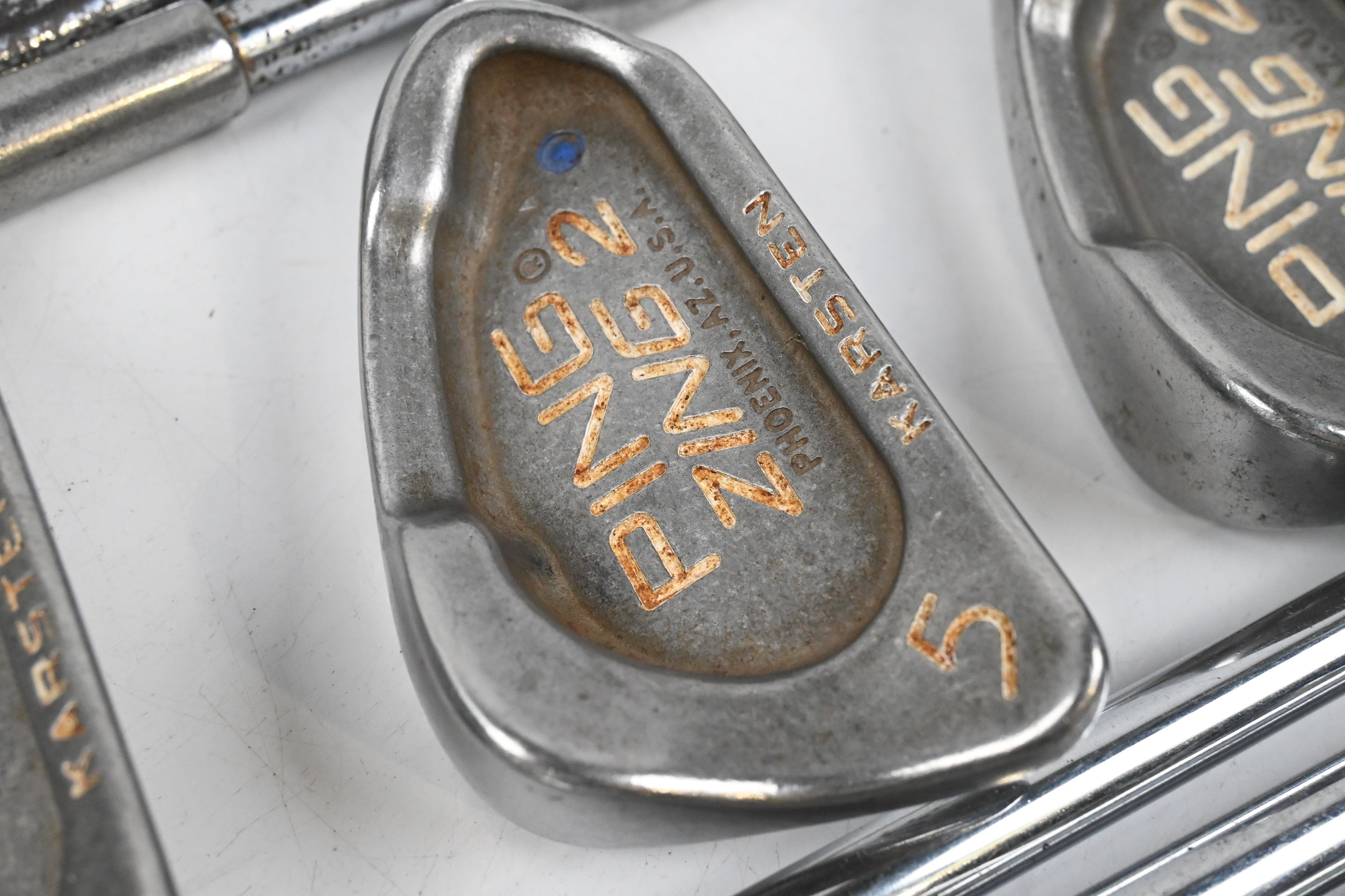 Ping Zing 2 Irons / 3-PW+SW / Blue Dot / Regular Flex Ping JZ Shafts