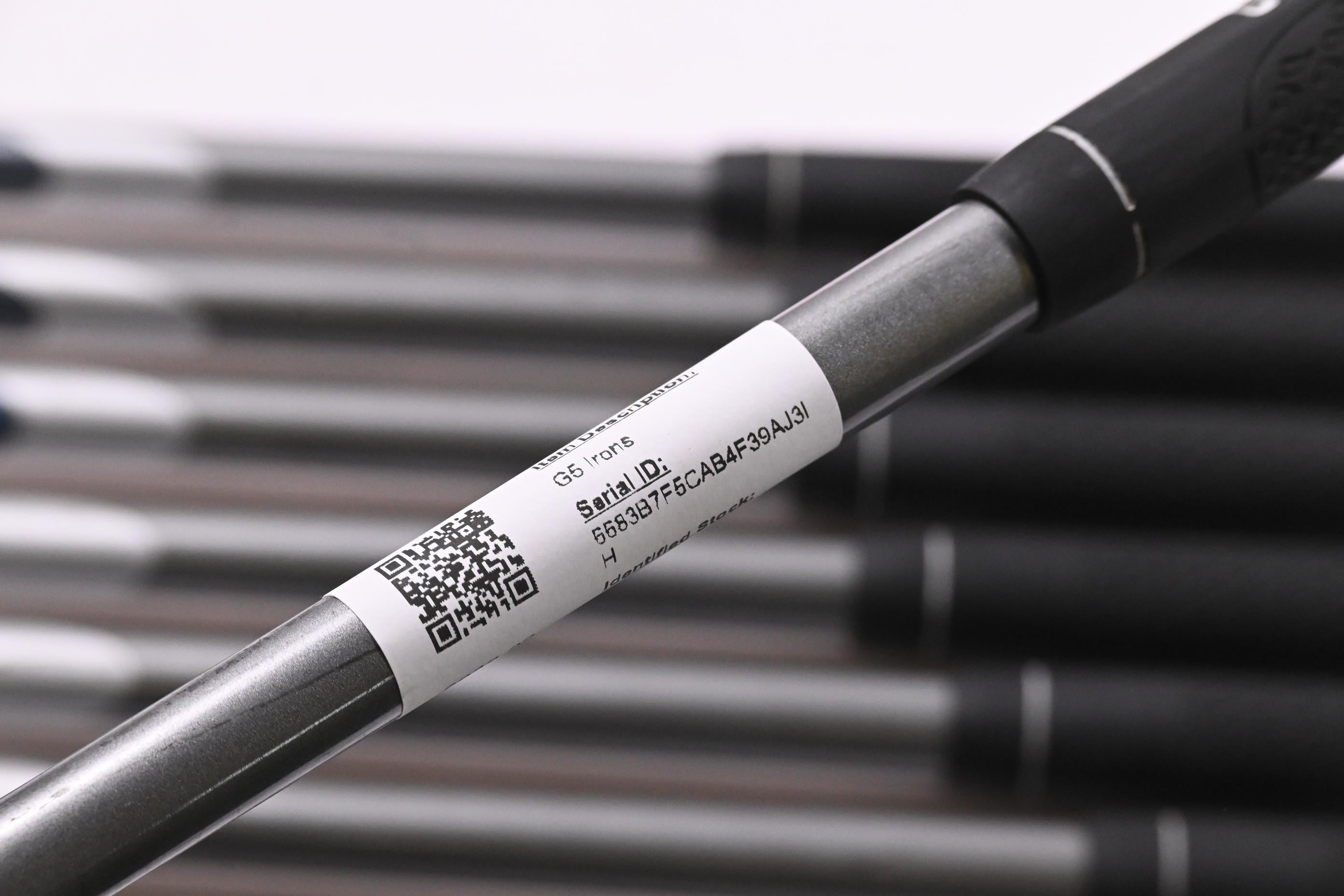 Ping G5 Irons / 3-PW+SW / Black Dot / Regular Flex Ping TFC 100 Shafts