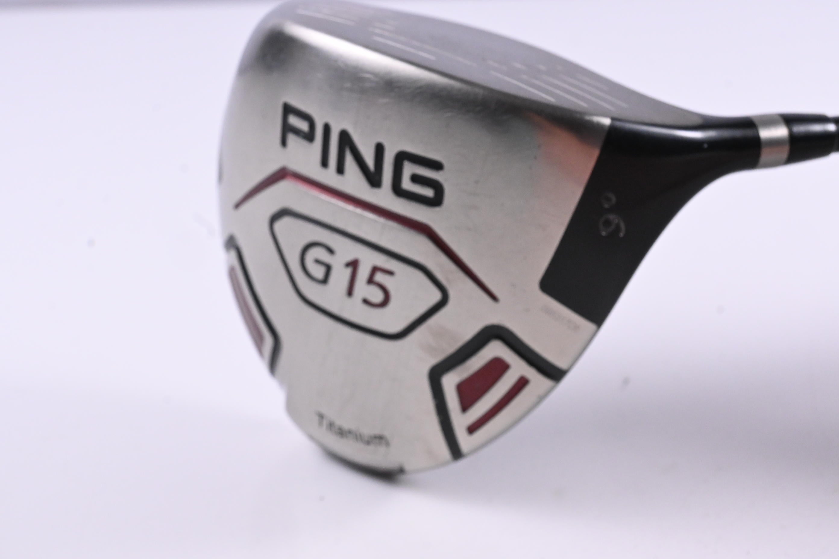 Ping G15 Driver / 9 Degree / Stiff Flex Aldila Serrano 60 Shaft