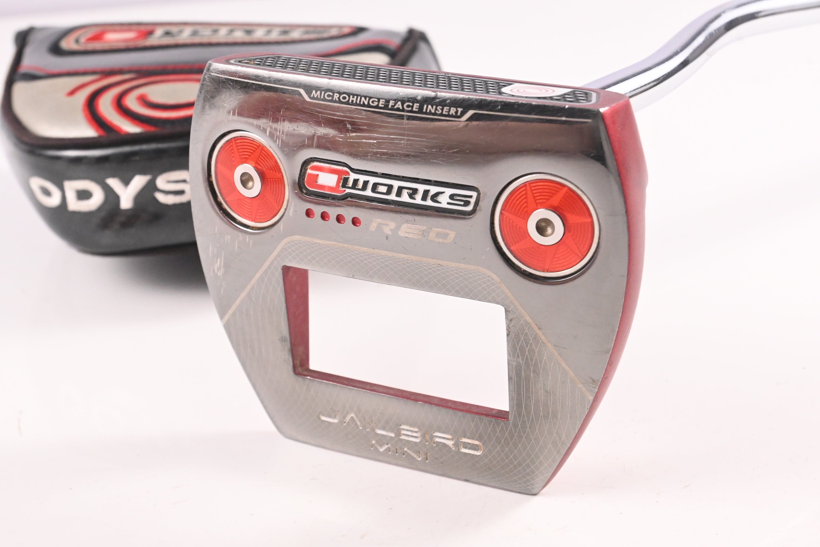 Odyssey O-Works Red Jailbird Mini Putter / 33 Inch