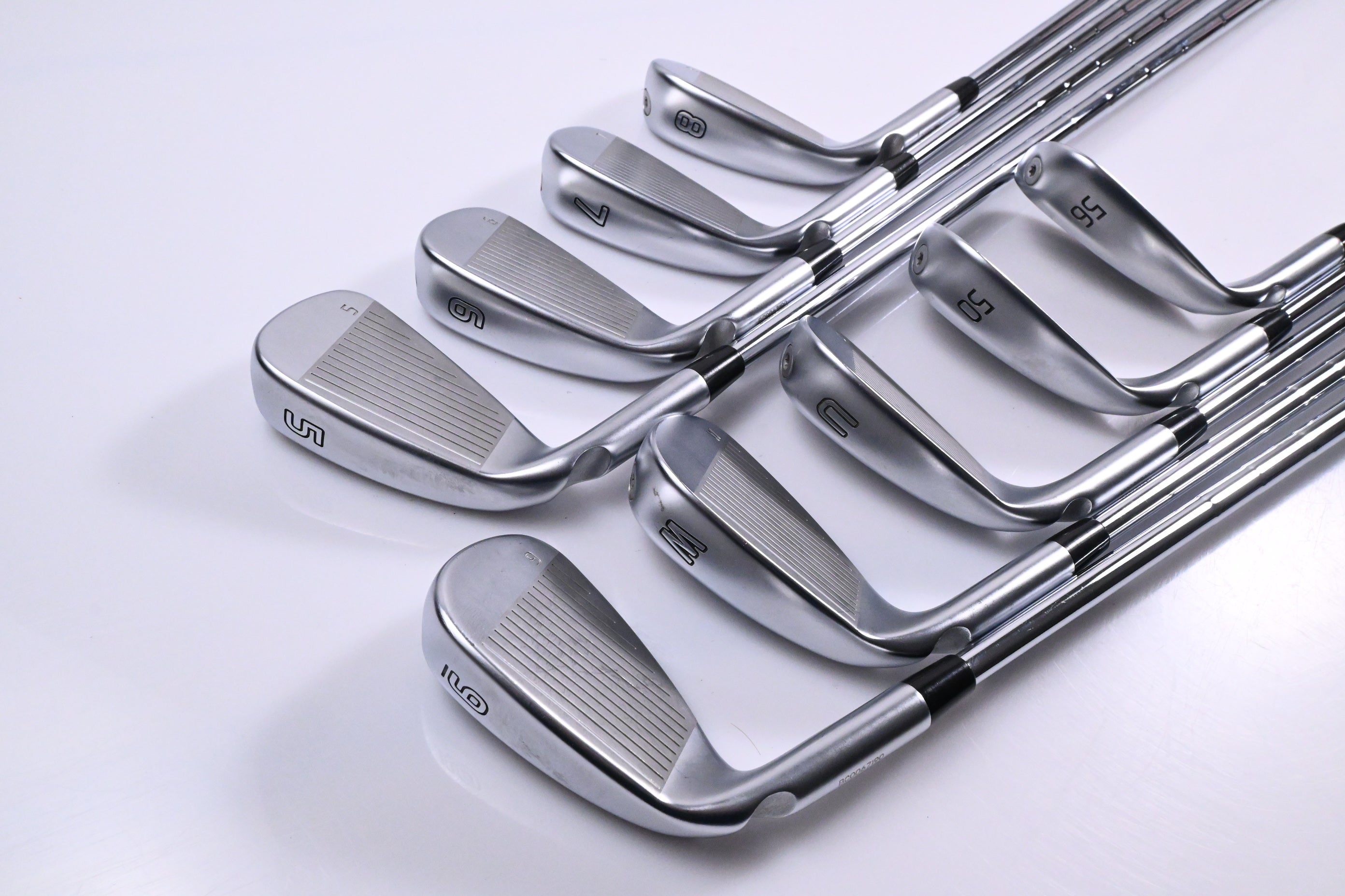 Ping G730 Irons / 5-PW+GW+50°+56° / Silver Dot / Regular Flex KBS Tour 110