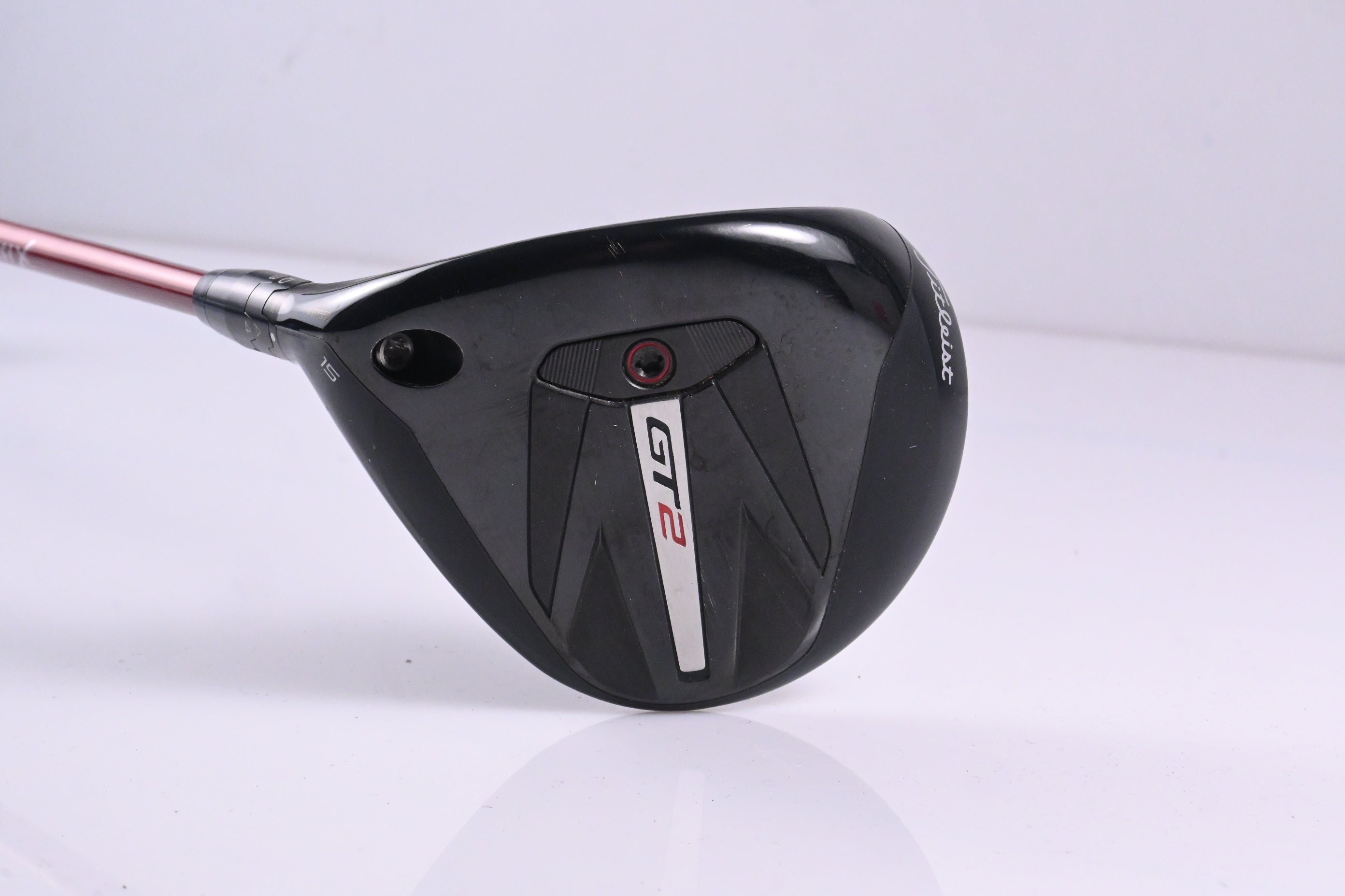 Left Hand Titleist GT2 #3 Wood / 15 Degree / Regular Flex Denali Red 60 Shaft