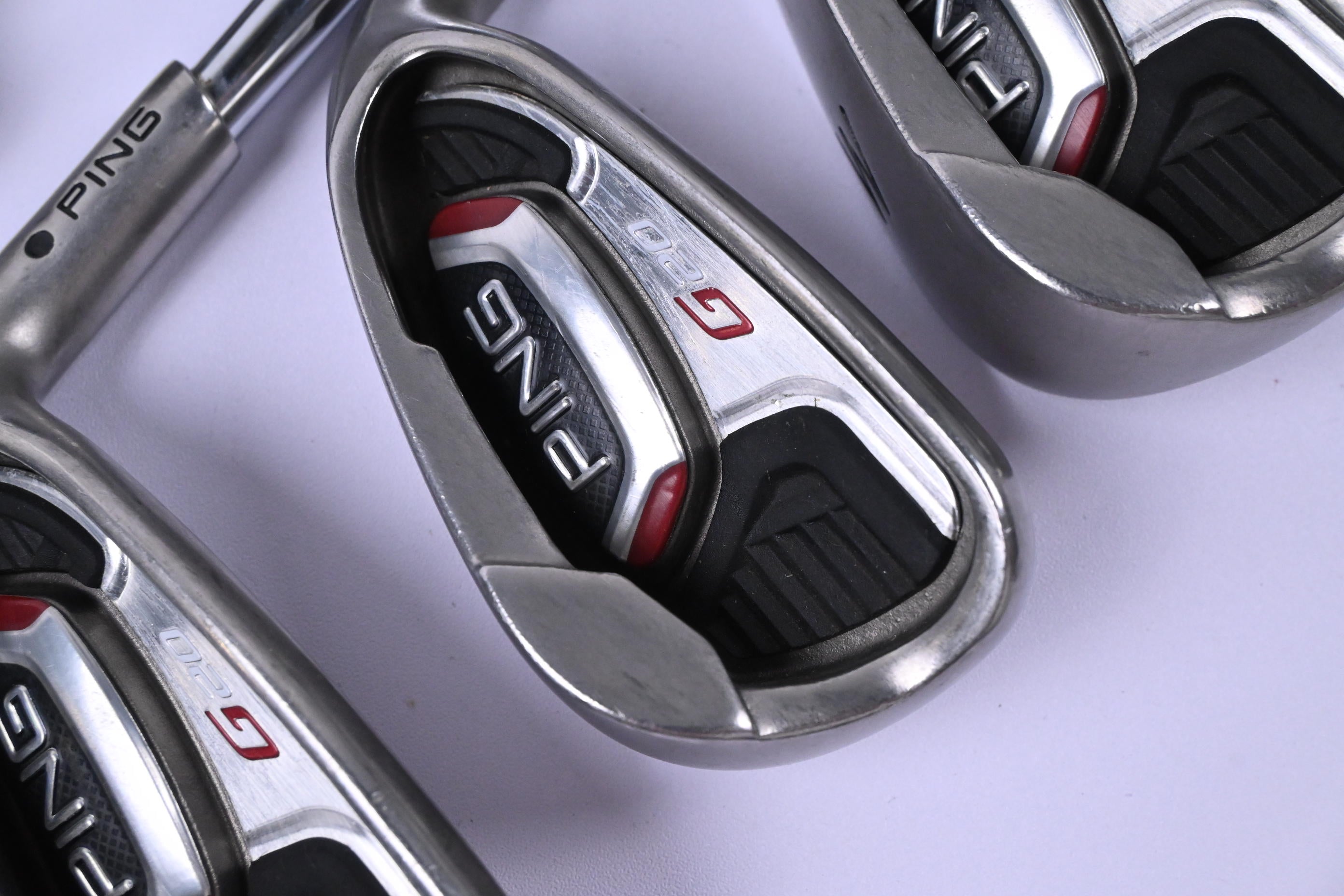 Ping G20 Irons / 4-PW+SW / Black Dot / Regular Flex Ping CFS Shafts