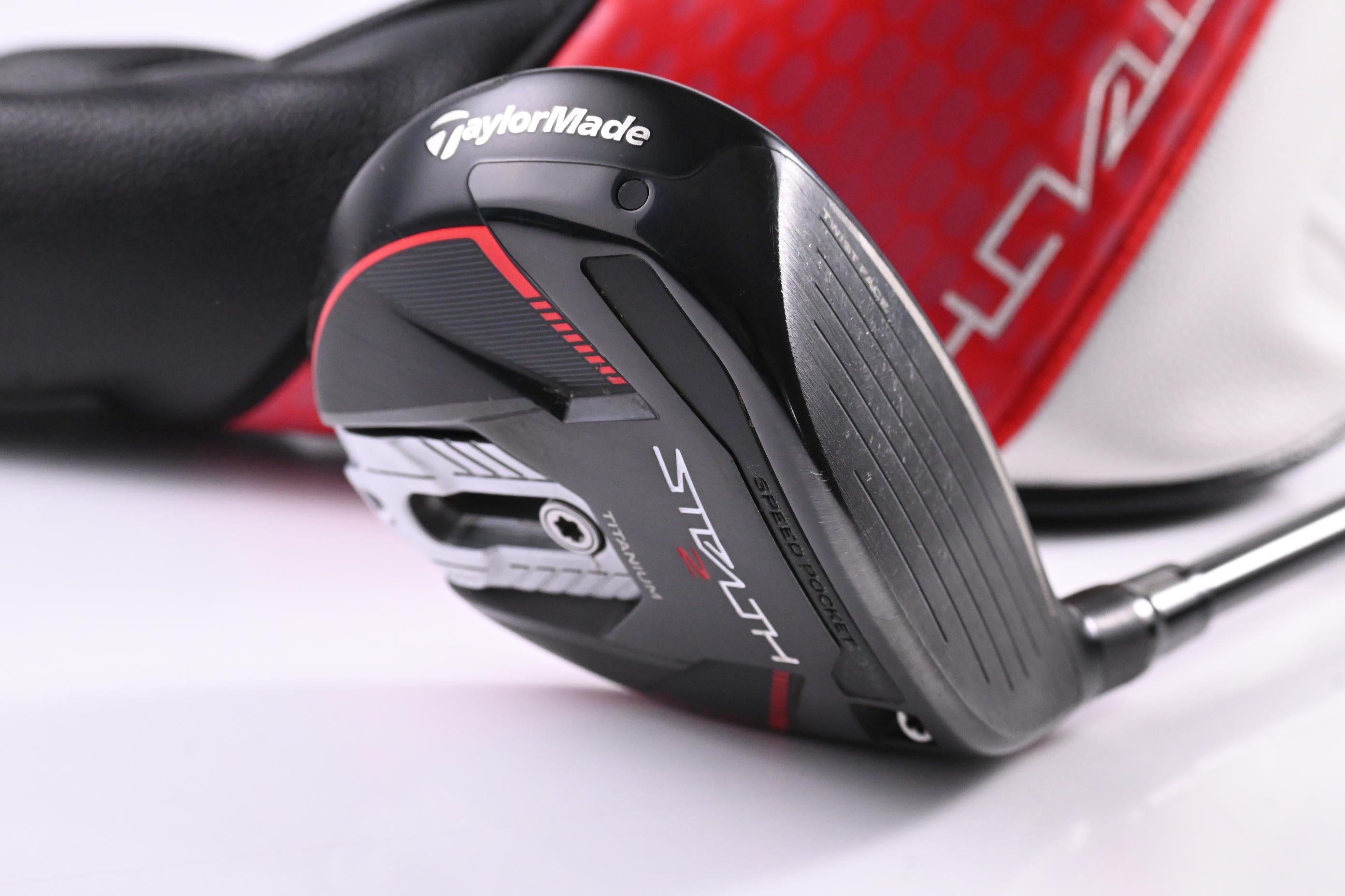 Taylormade Stealth 2 Plus #3 Wood / 15 Degree / Stiff Flex Kai'li Red 75 Shaft