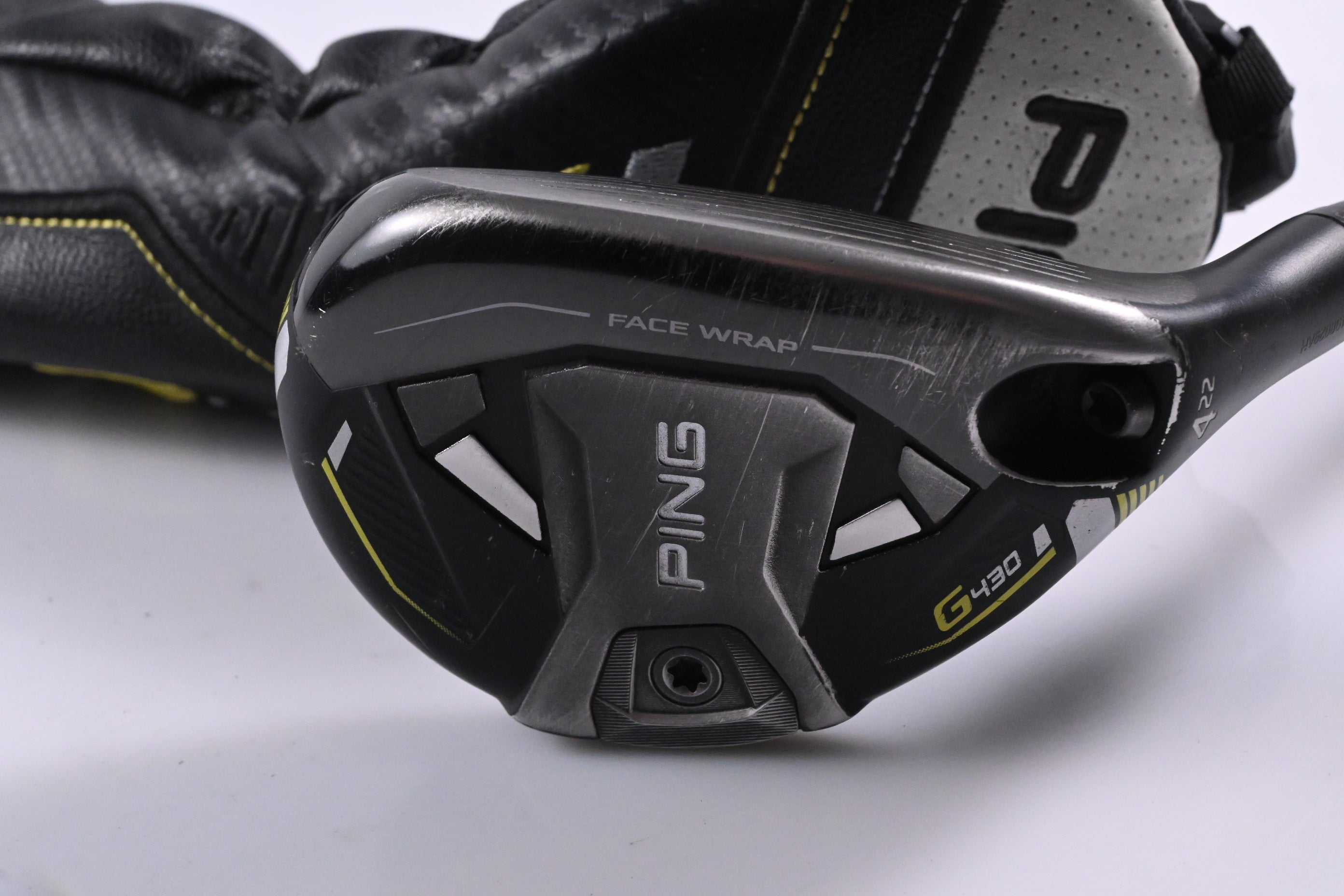 Ping G430 #4 Hybrid / 22 Degree / Regular Flex Ping Alta CB Black 70 Shaft